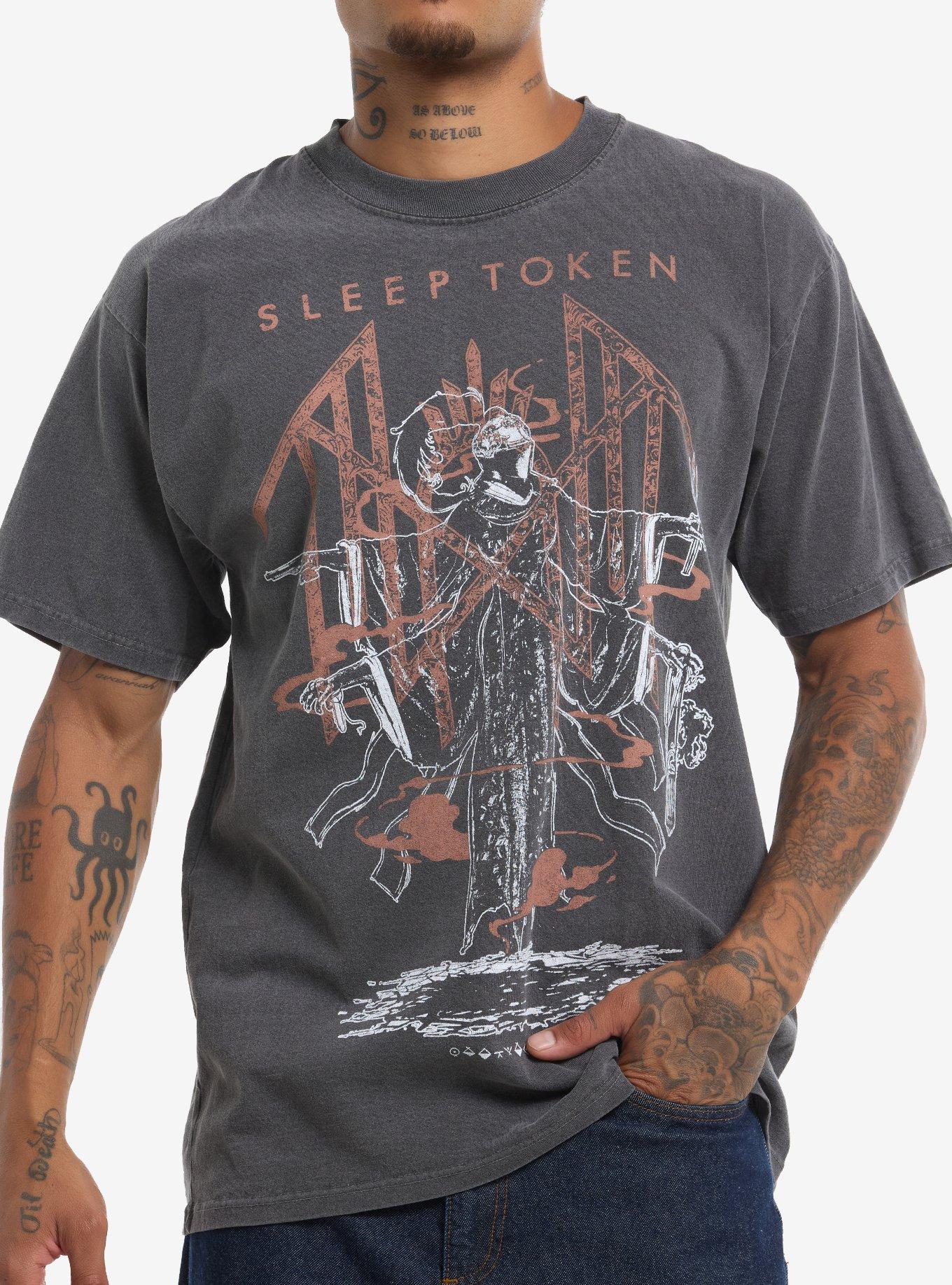 Sleep Token Knight Super Heavyweight Oversized T-Shirt