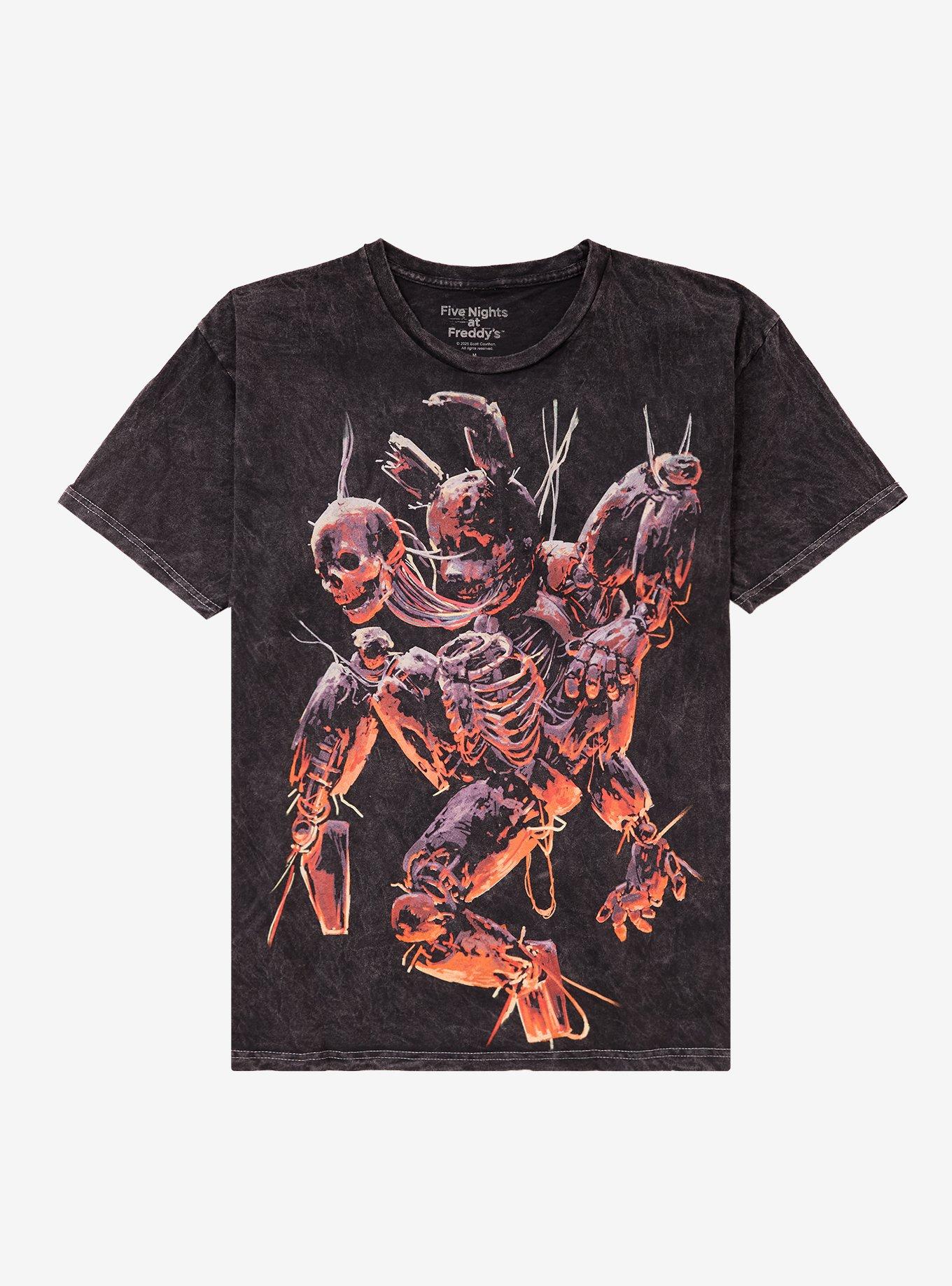 Five Nights At Freddy's Springtrap Mineral-Wash T-Shirt