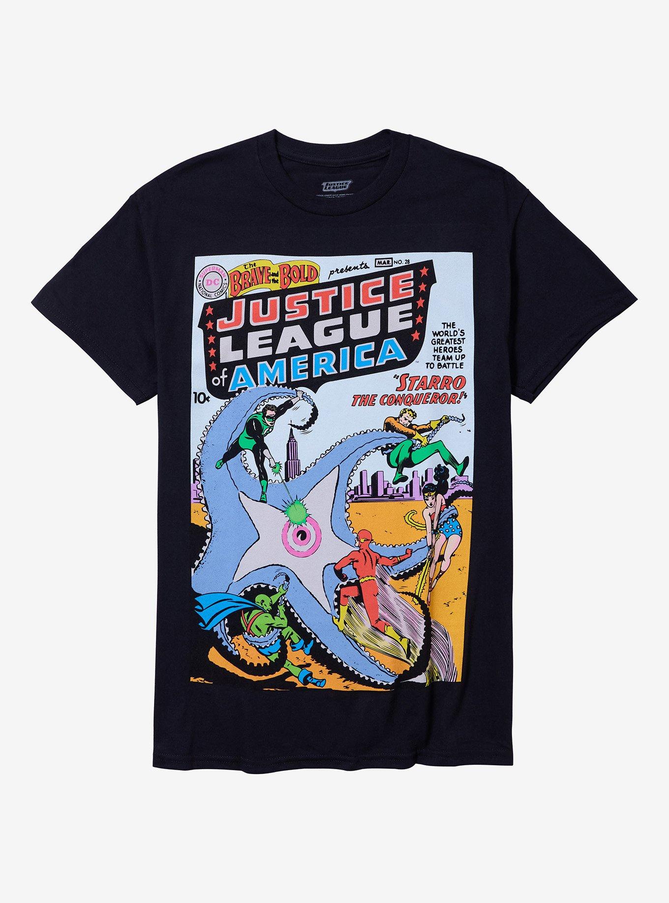 DC Comics Justice League Starro Battle T-Shirt