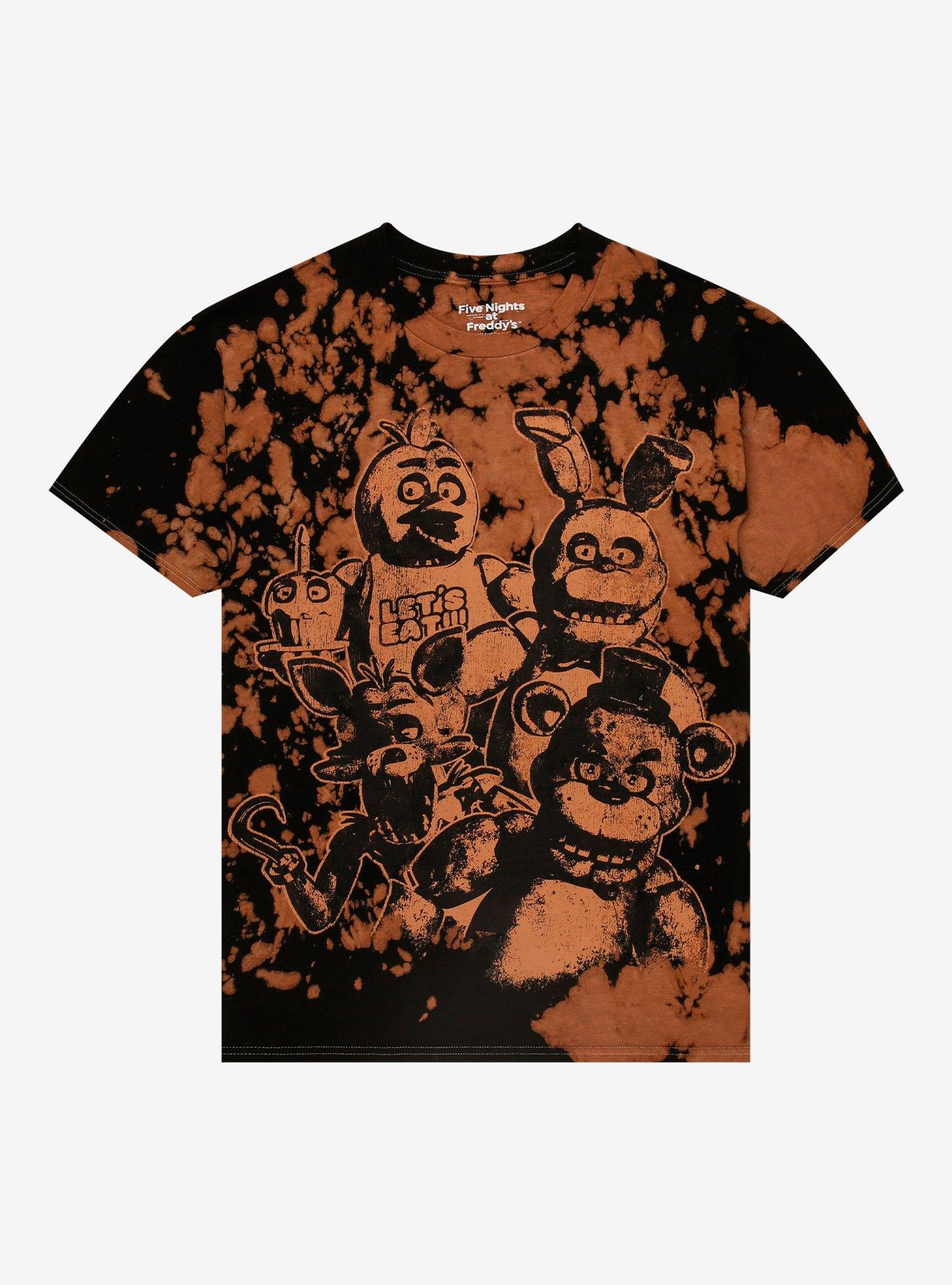 Five Nights At Freddy's Acid Wash T-Shirt T-Shirt | High-Quality Print | Top Pick For Fans