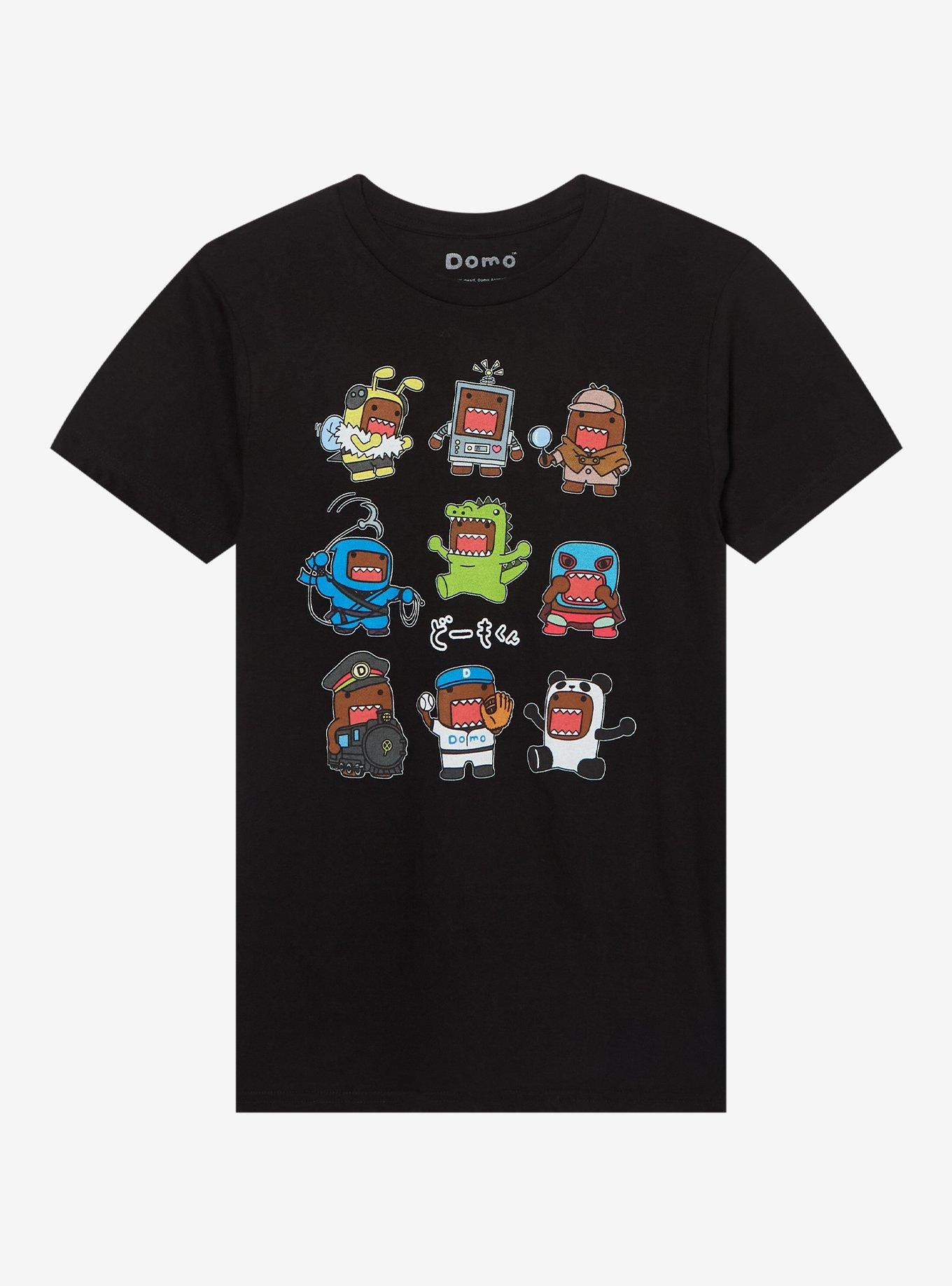 Domo Halloween Costume Grid T-Shirt