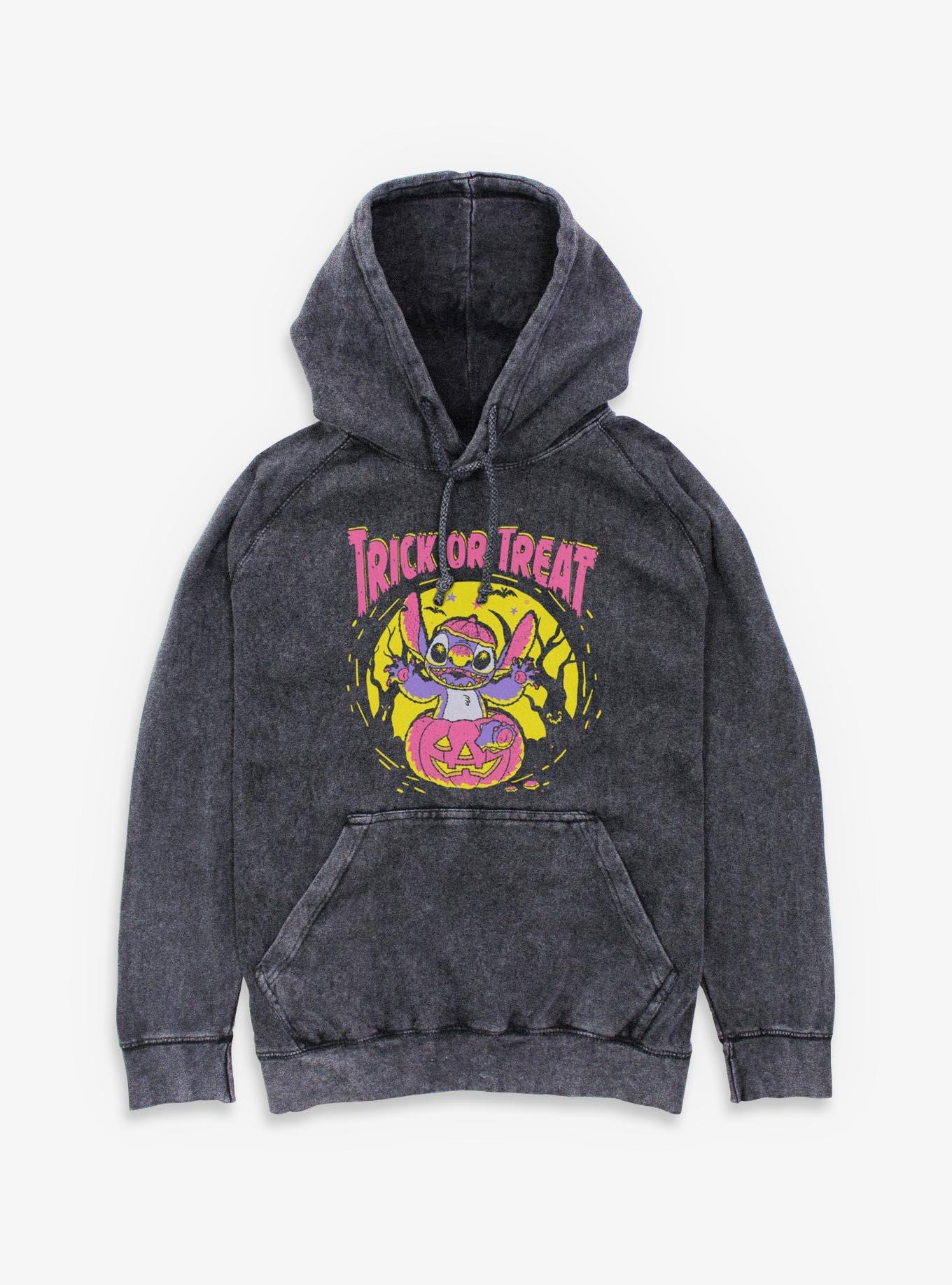 Disney Lilo & Stitch Spooky Treat Mineral Wash Hoodie