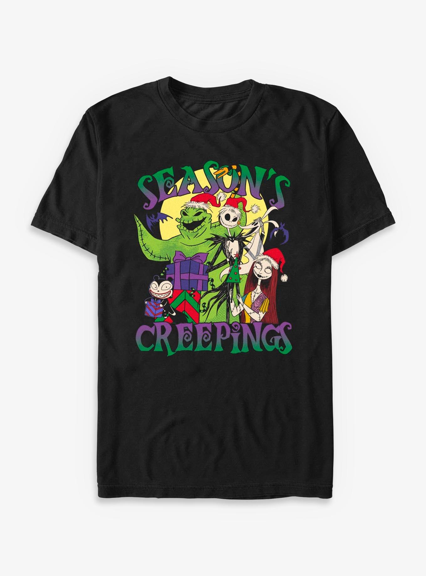 Disney The Nightmare Before Christmas Season's Creepings T-Shirt T-Shirt | Aesthetic Graphic | Trending Now