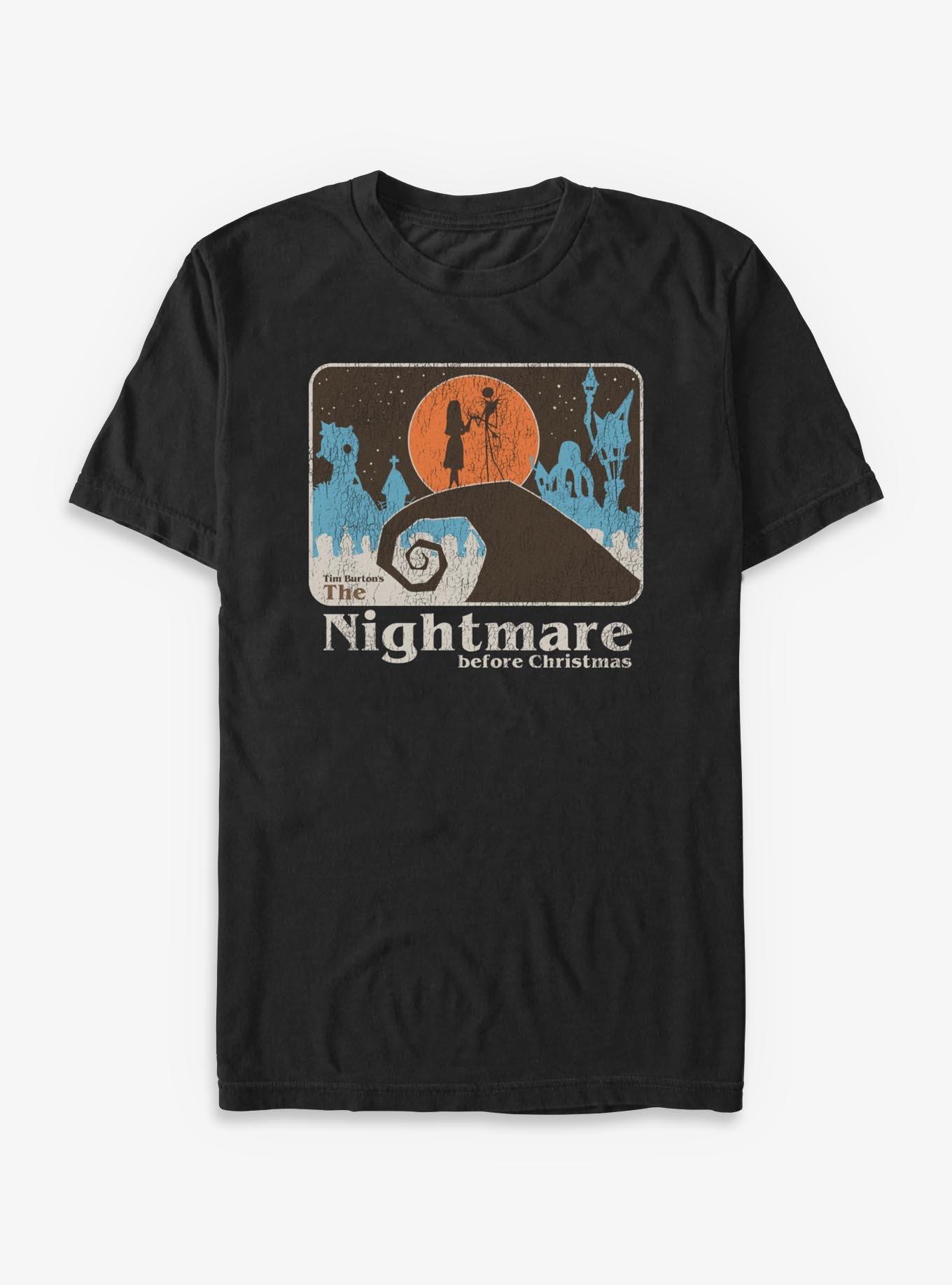 Disney The Nightmare Before Christmas Jack Sally Hill Pose T-Shirt T-Shirt | Trending Design | Top Pick For Fans