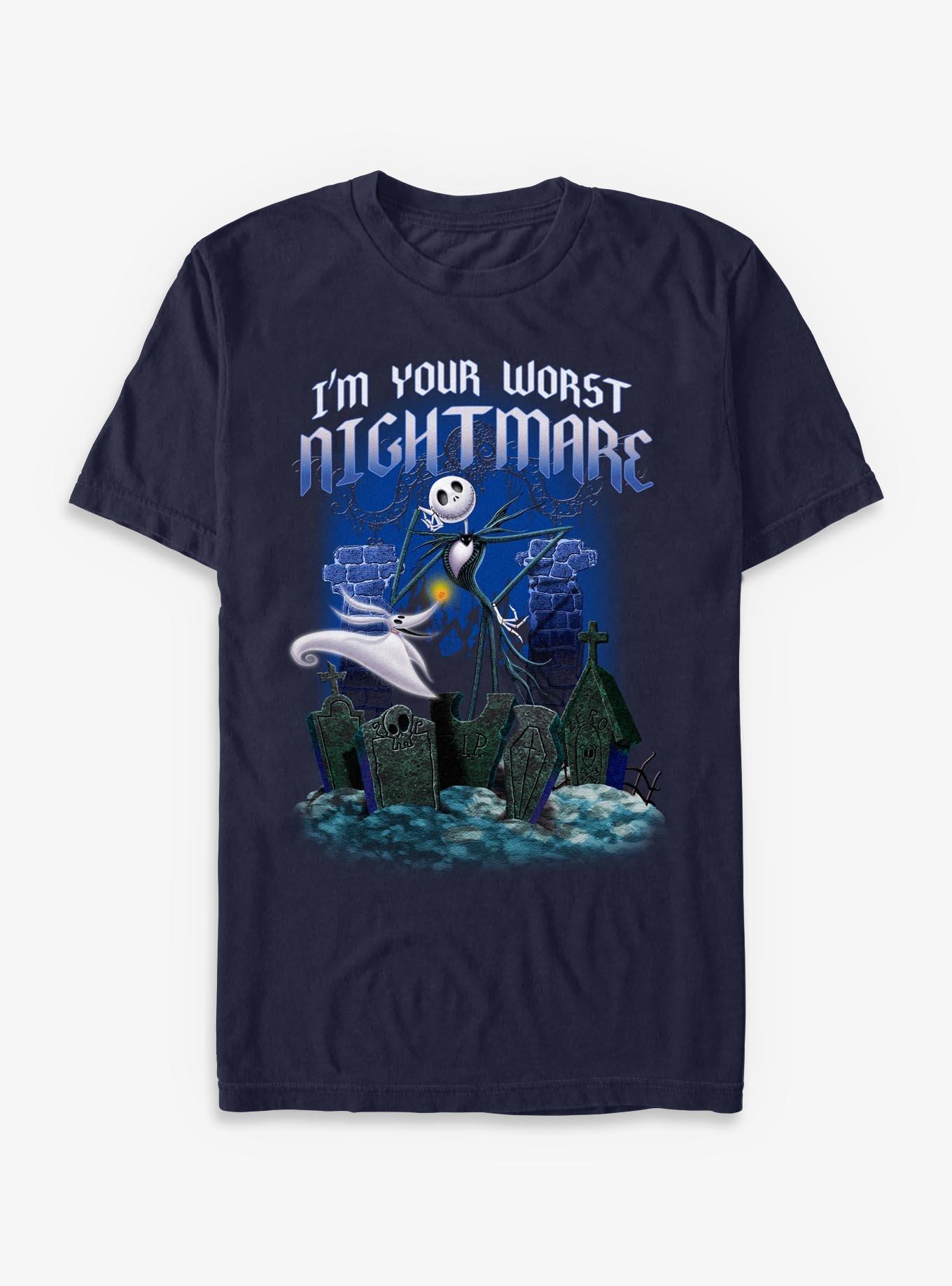 Disney The Nightmare Before Christmas Jack Tombstone Blues T-Shirt T-Shirt | Best-Selling Artwork | Must-Have Style