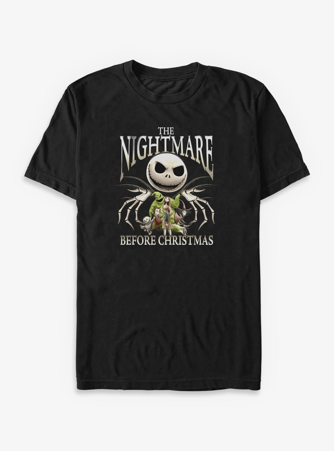 Disney The Nightmare Before Christmas Spooky Nightmare T-Shirt T-Shirt | Premium Graphic | Trending Now