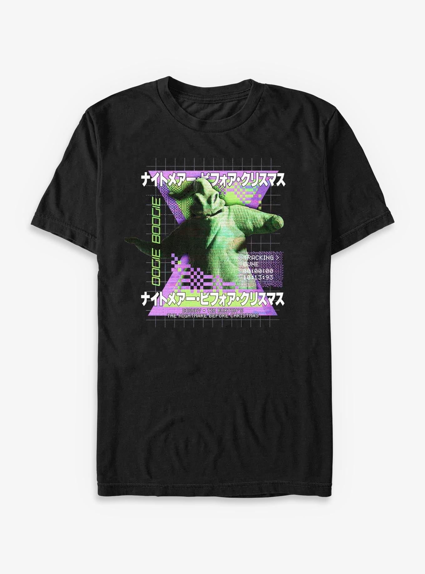 Disney The Nightmare Before Christmas Vaporwave Oogie T-Shirt T-Shirt | Aesthetic Graphic | Top Pick For Fans