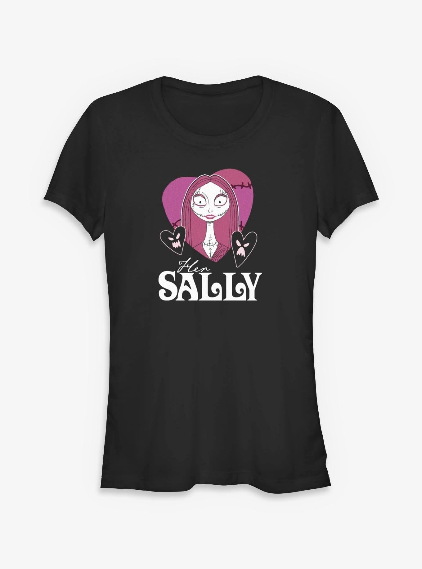 Disney The Nightmare Before Christmas His Sally Girls T-Shirt T-Shirt | Best-Selling Artwork | Great Gift Idea