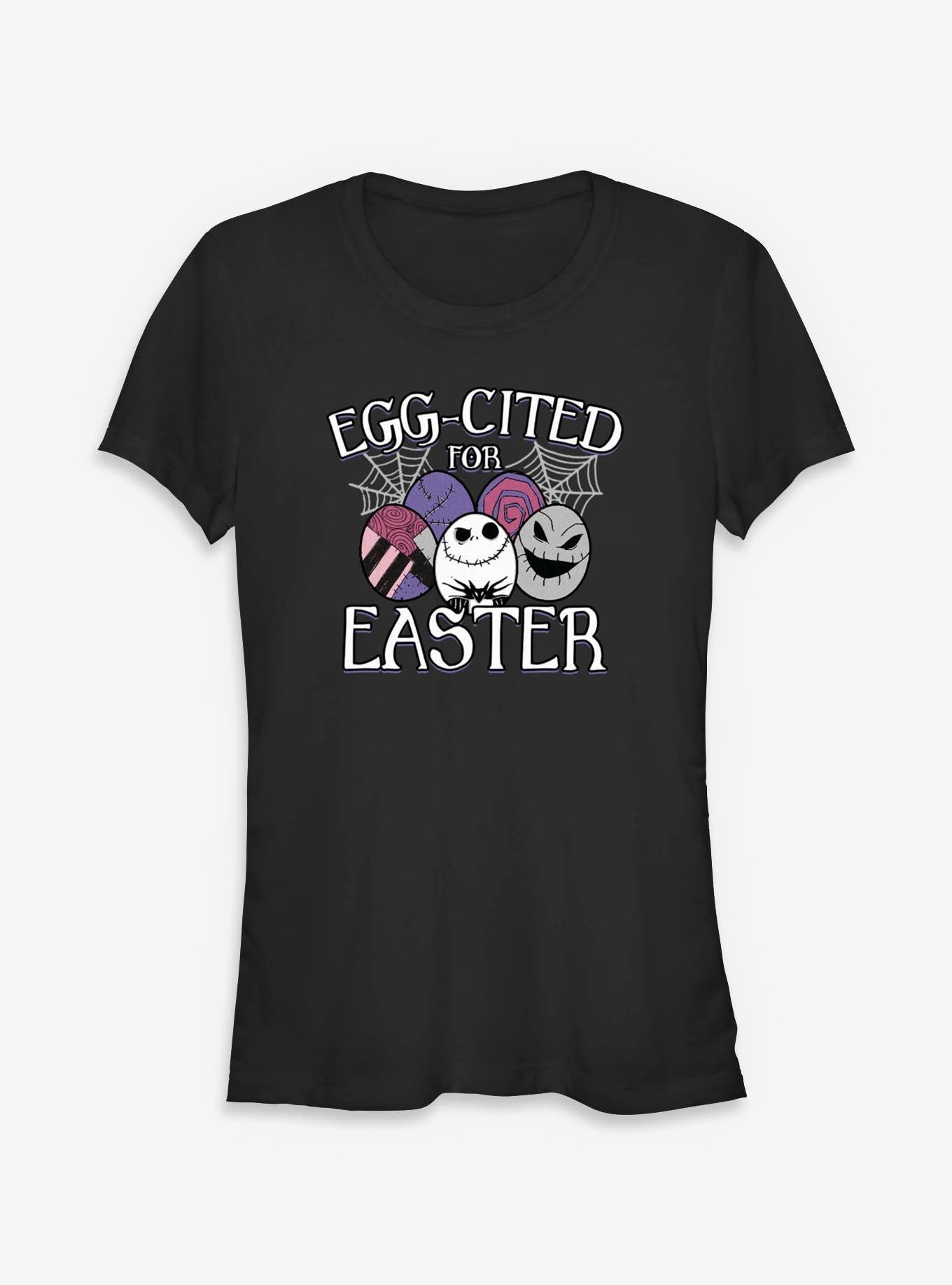 Disney The Nightmare Before Christmas Egg-Cited For Easter Girls T-Shirt T-Shirt | Premium Graphic | Trending Now