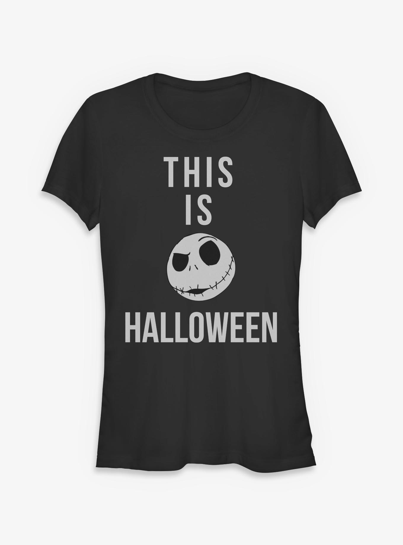 Disney The Nightmare Before Christmas Jack This Is Halloween Girls T-Shirt T-Shirt | Exclusive Edition | Great Gift Idea