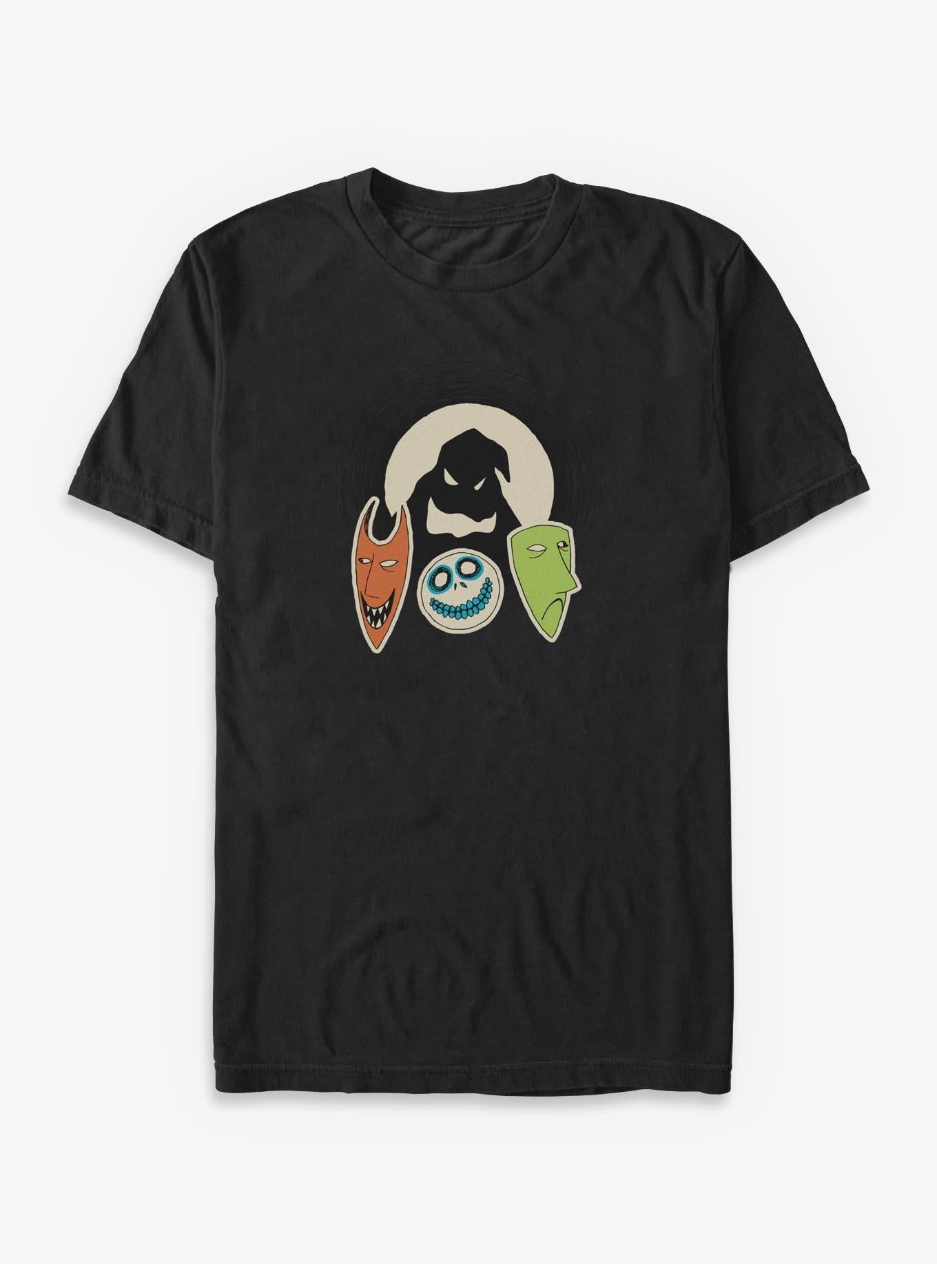 Disney The Nightmare Before Christmas Oogie Boogie And Friends Big Tall T-Shirt T-Shirt | Aesthetic Graphic | Top Pick For Fans