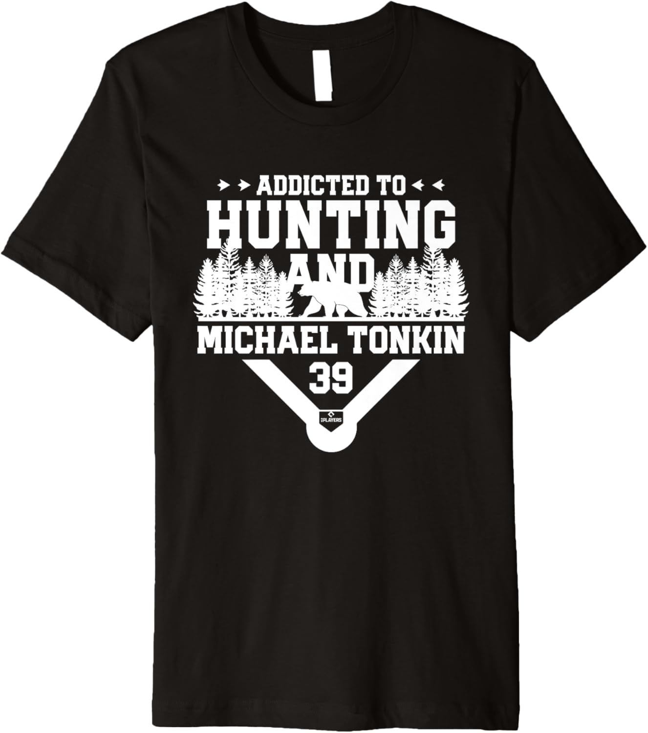 Addicted to Bear Hunting & Michael Tonkin Minnesota Baseball Premium