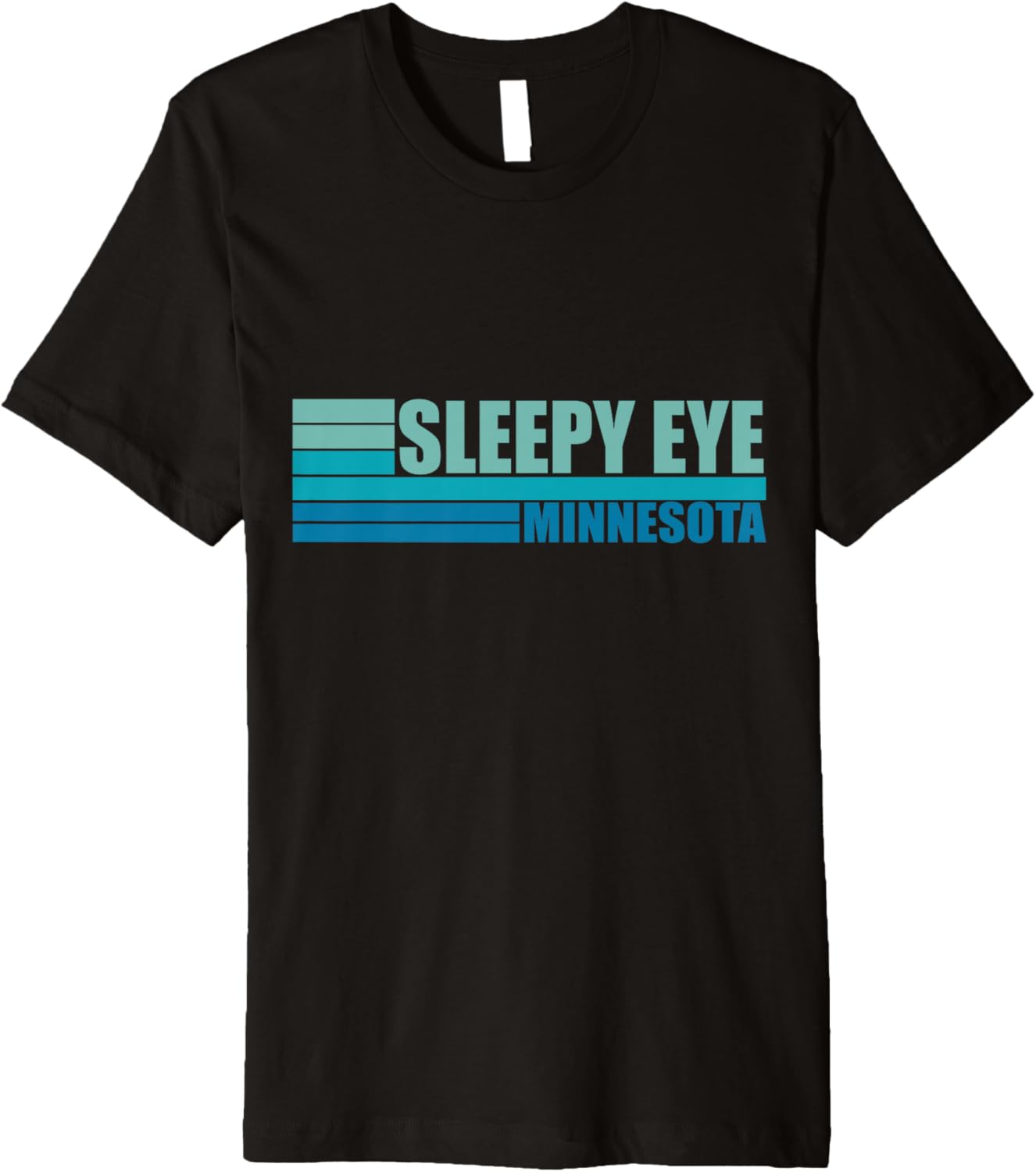 Blue Vintage Sleepy Eye City Fun Real Place in Minnesota MN Premium