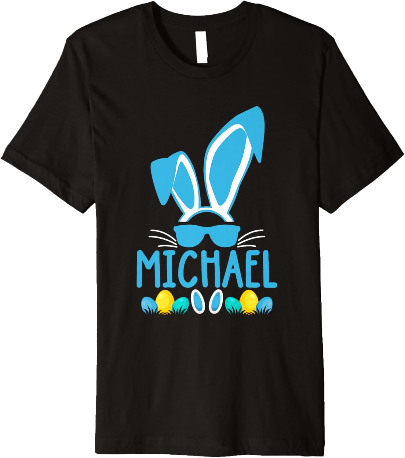 Easter Family Bunny Matching Easter Day Men Boys Michael Premium