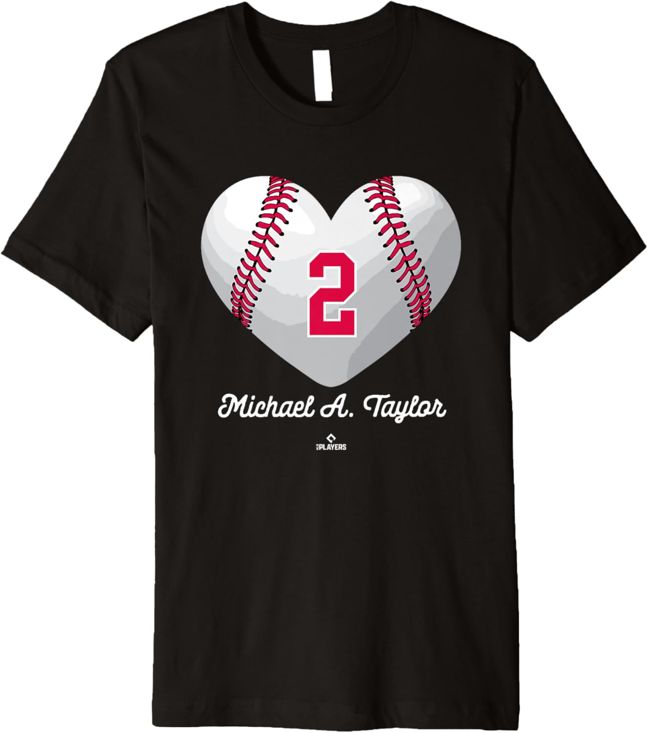Baseball Heart Number Michael A Taylor Minnesota MLBPA Premium