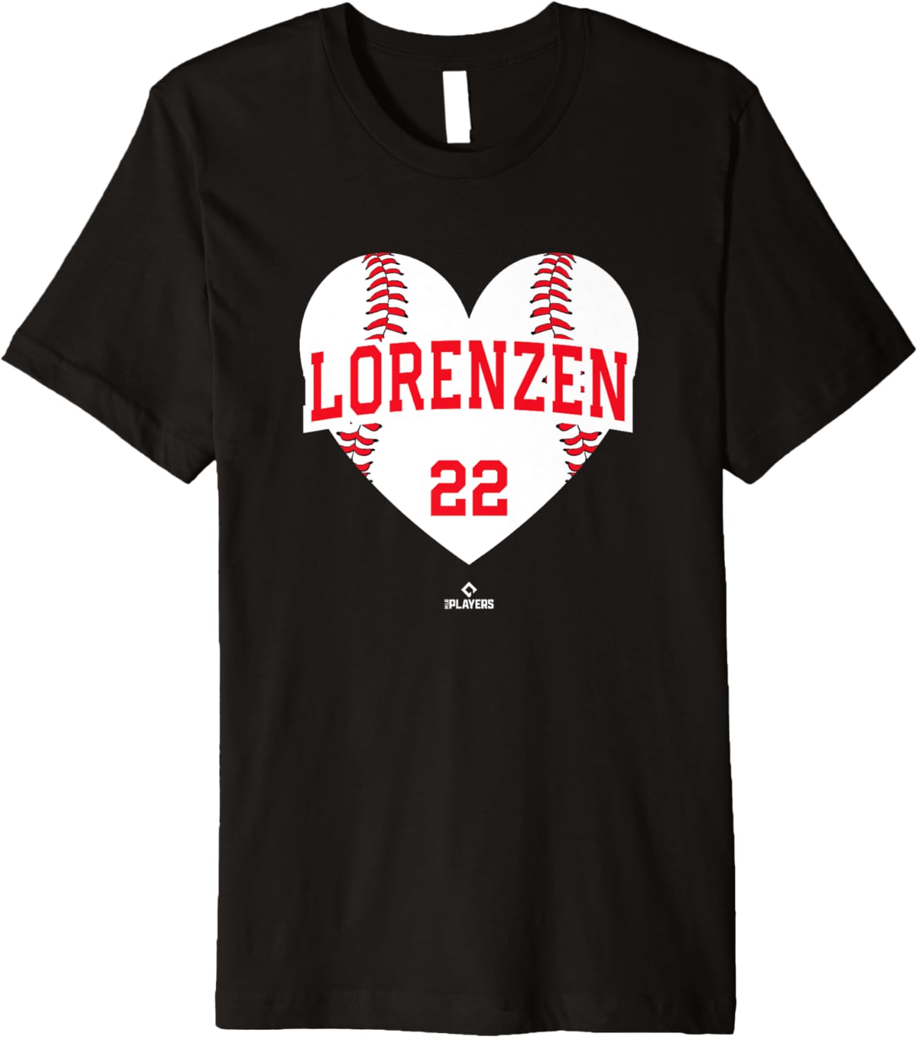 Baseball Heart Michael Lorenzen Philadelphia MLBPA Premium