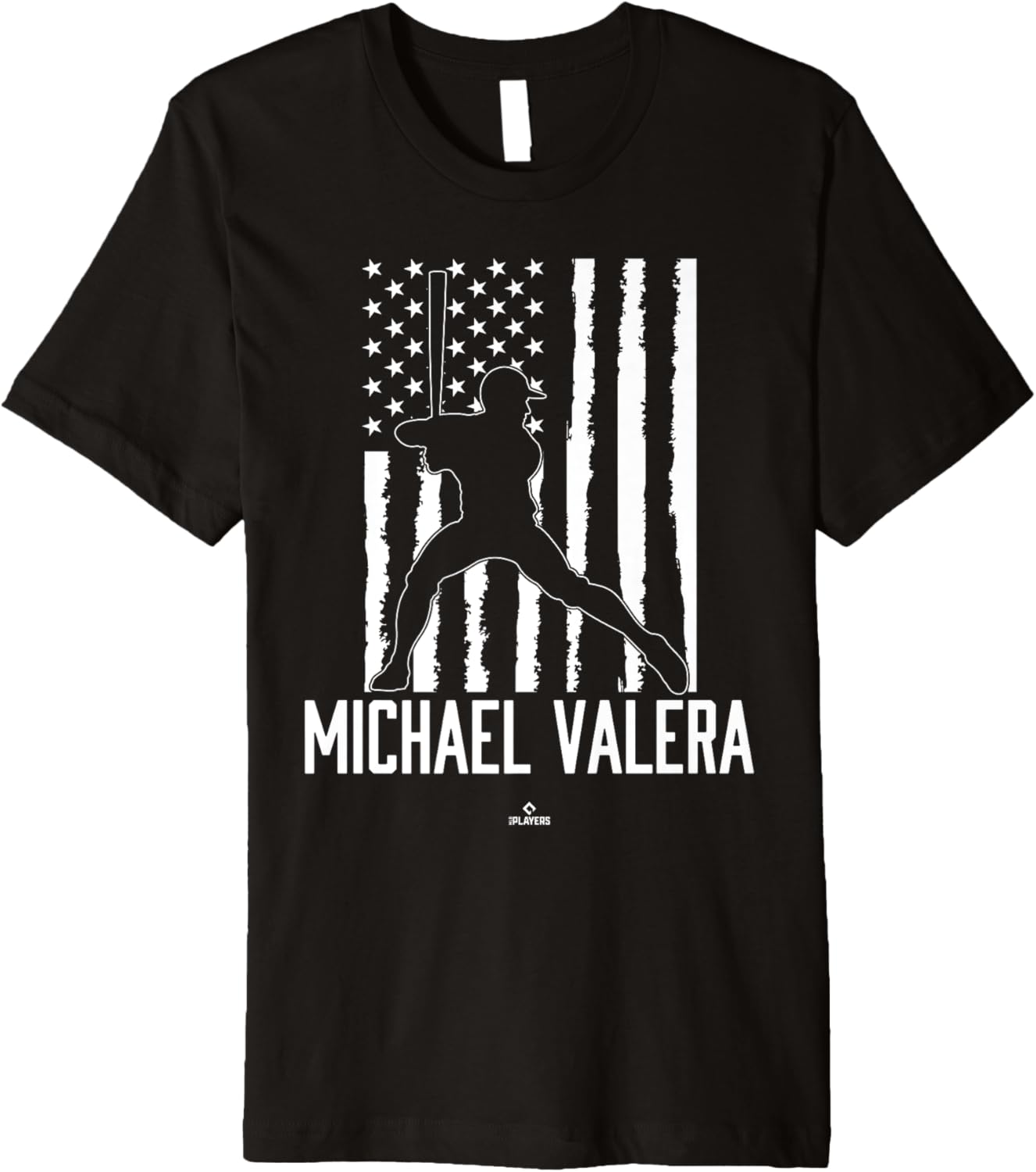 Distressed Flag Swing Michael Valera Prospect Baseball Fan Premium