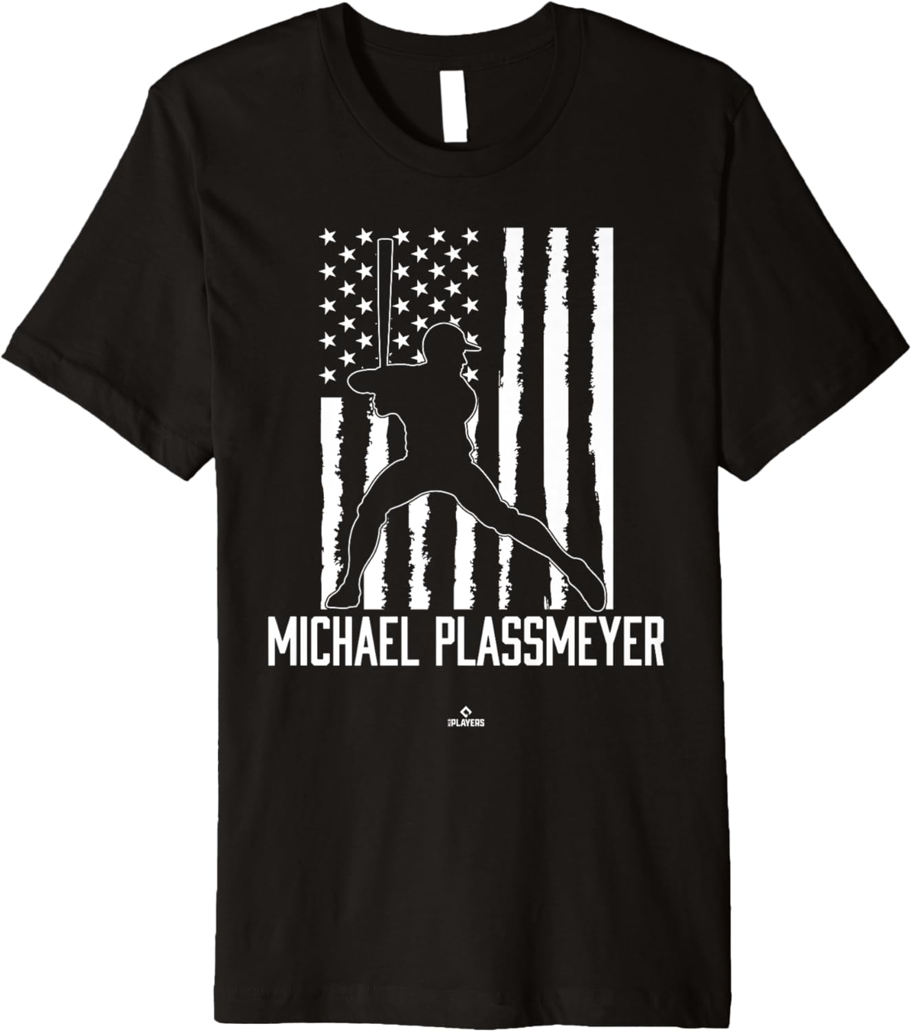 Distressed Flag Swing Michael Plassmeyer Prospect Baseball Premium