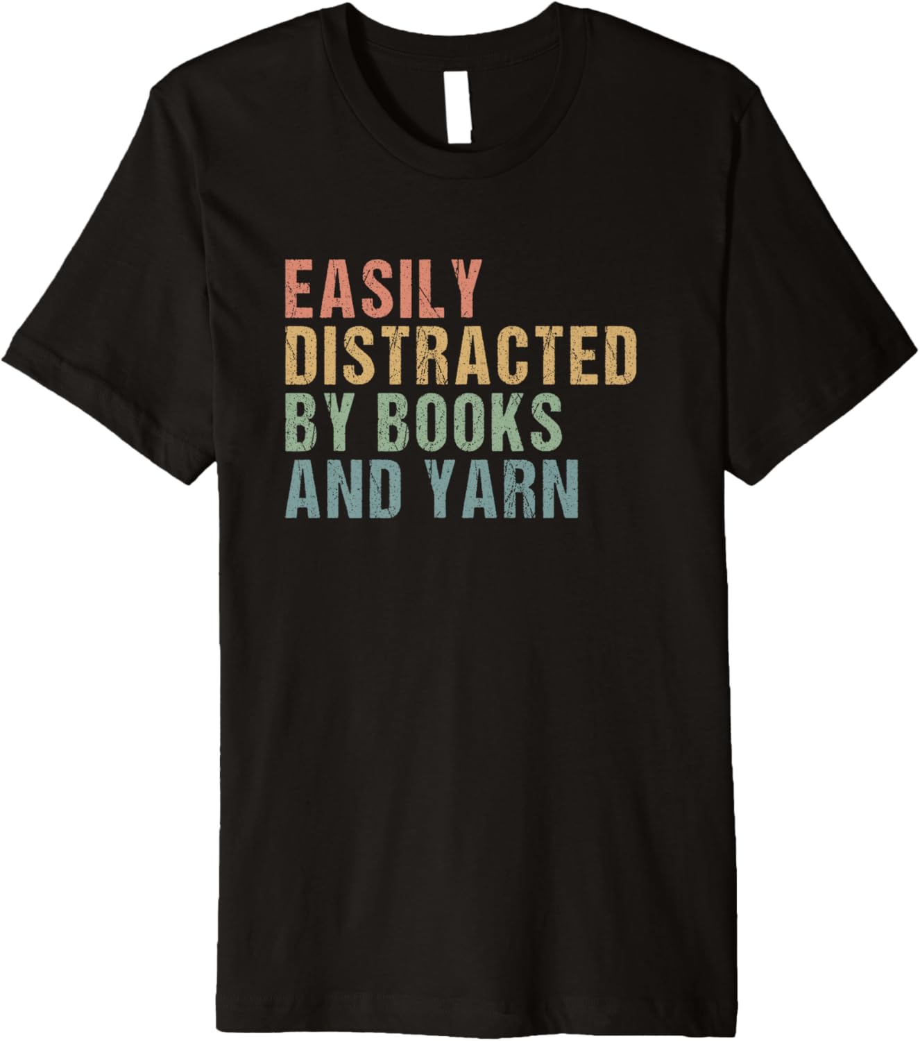 Easily distracted by books and yarn - Knitting & crocheting Premium