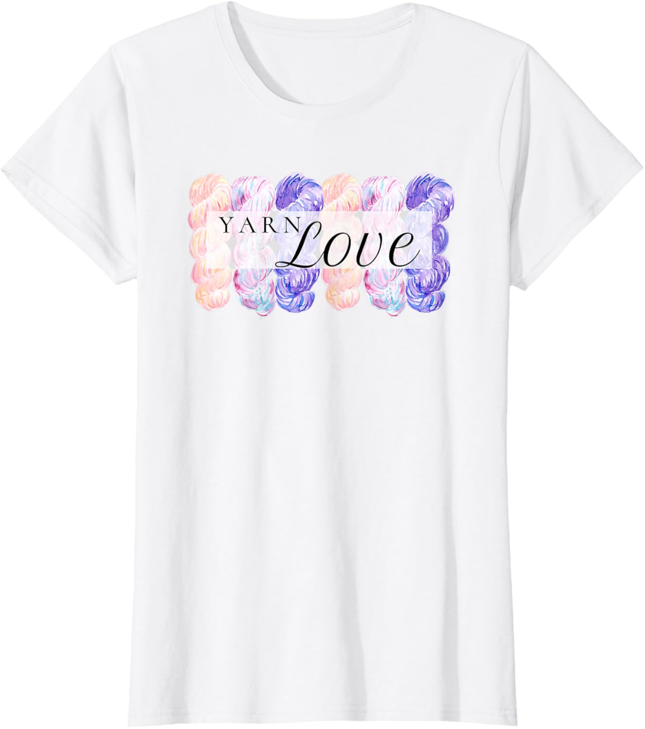 Womens Yarn Lover's T-Shirt: Yarn Love