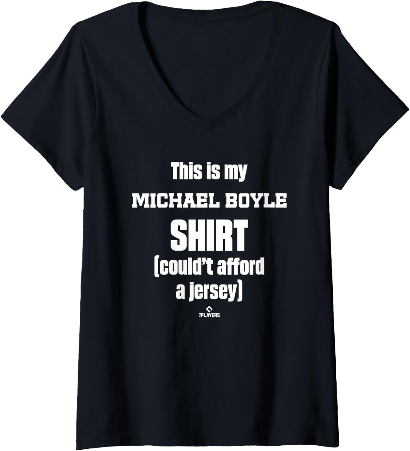 Womens This Is My Shirt Michael Boyle Prospect Baseball Fan Gear V-Neck