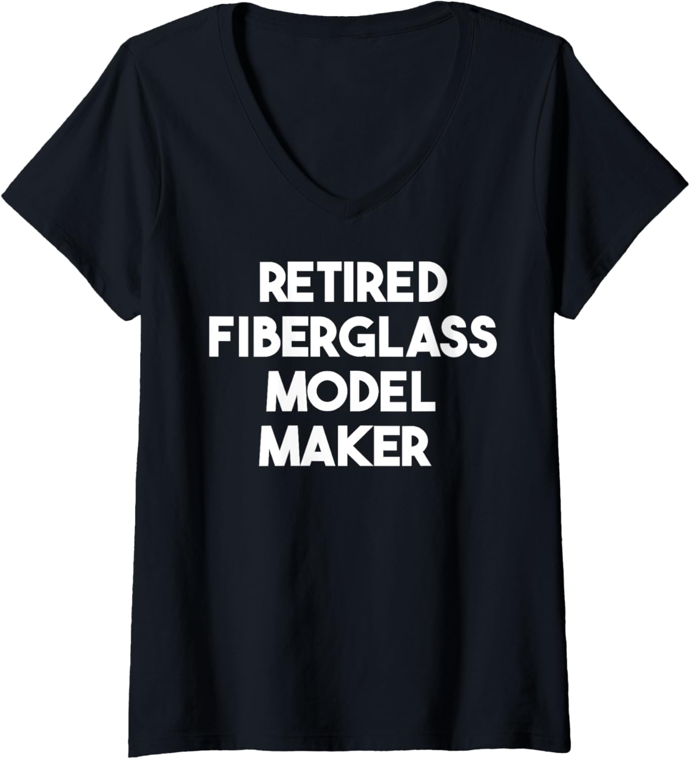 Retired Fiberglass Model Maker V-Neck