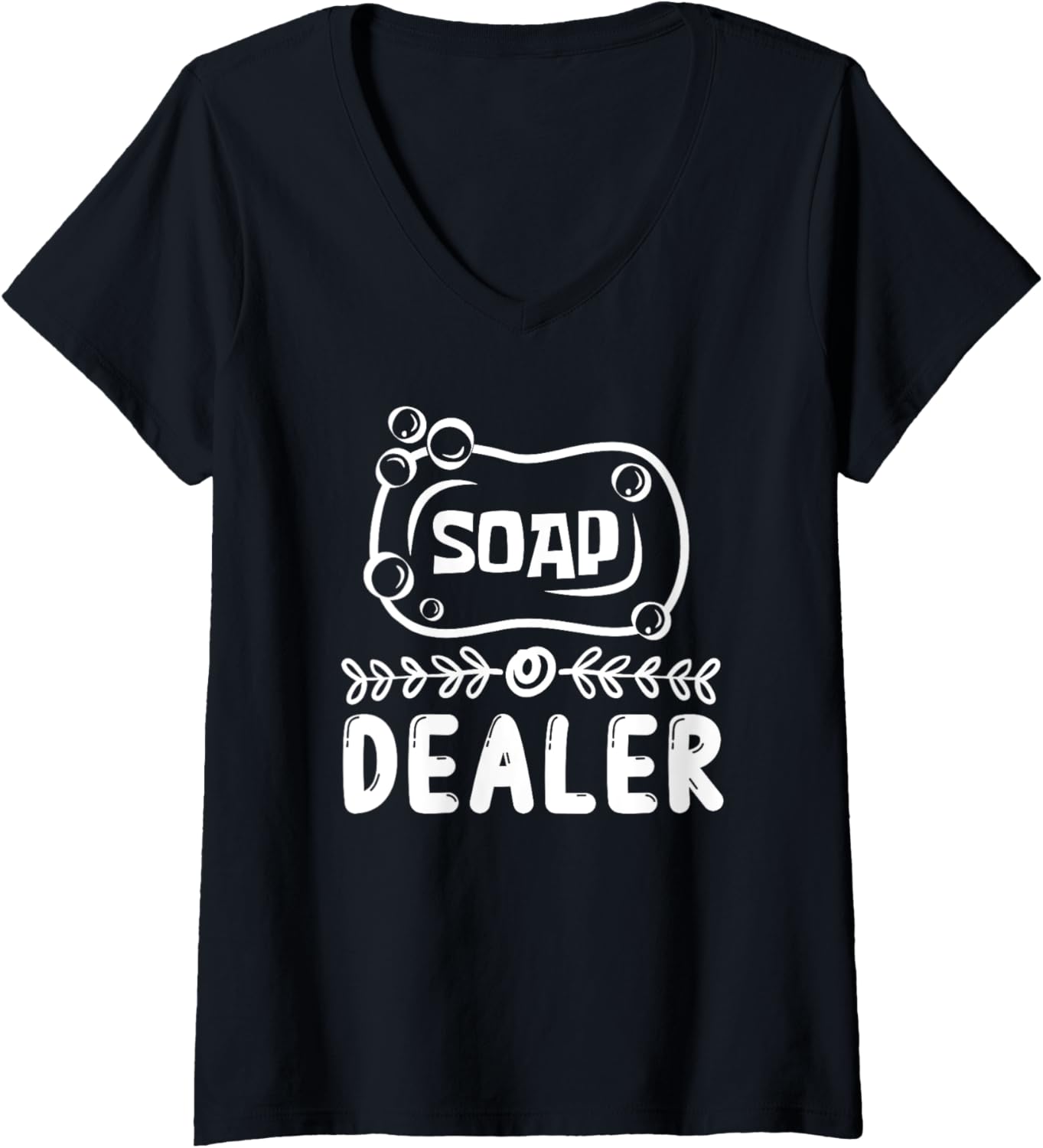 Womens Soap Dealer Soap Making Soap Maker V-Neck