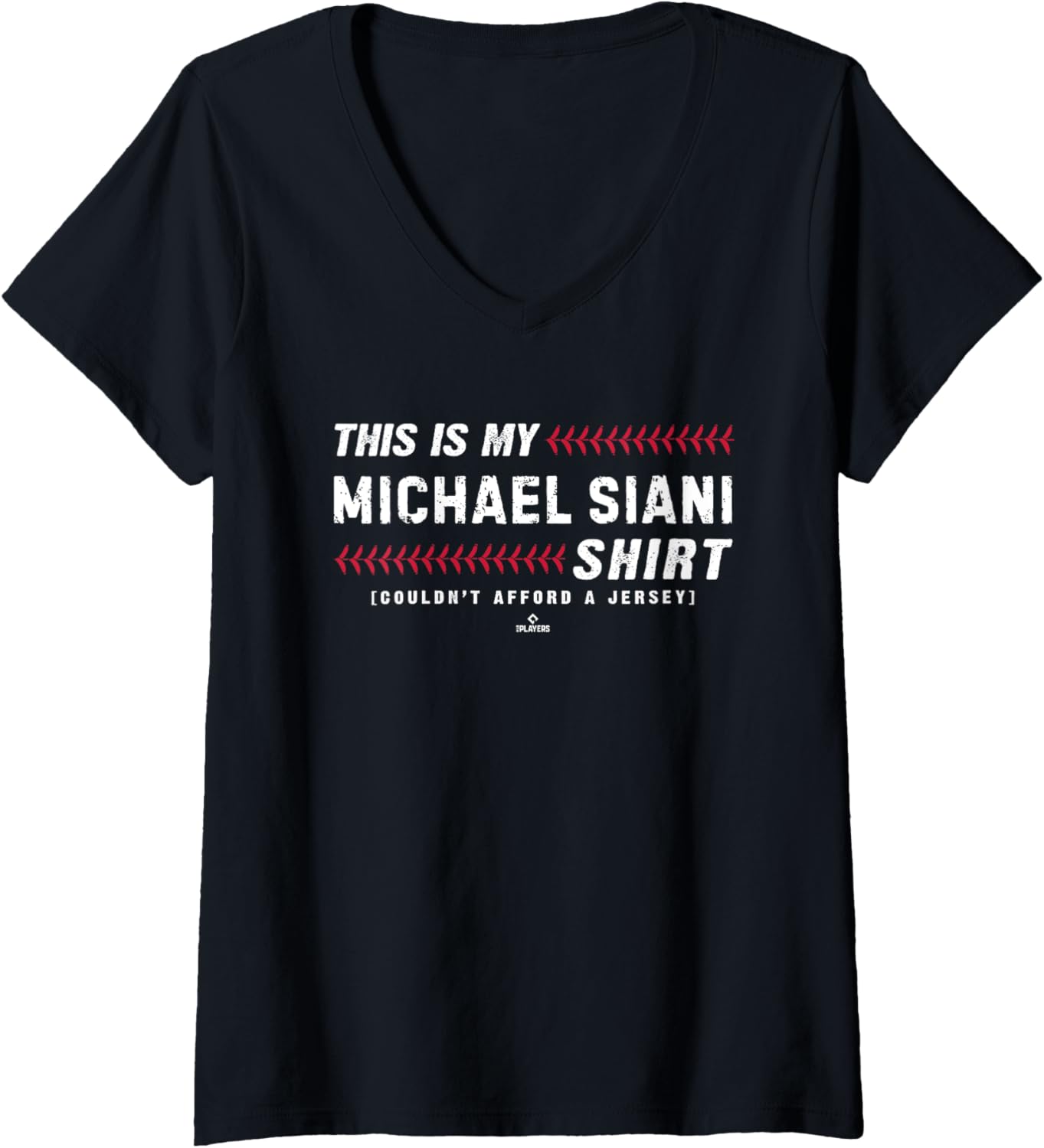 Womens This Is My Shirt for Michael Siani St Louis Baseball MLBPA V-Neck
