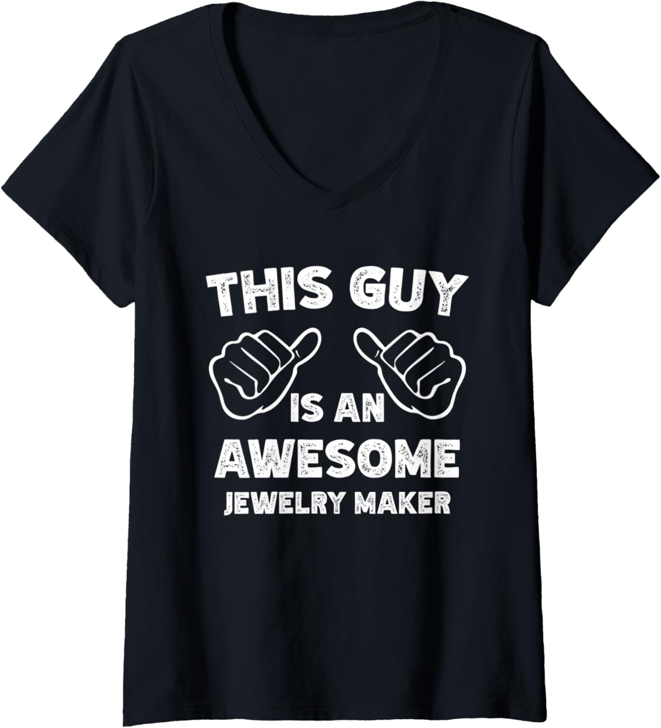 Womens This is what an awesome Jewelry maker look like V-Neck