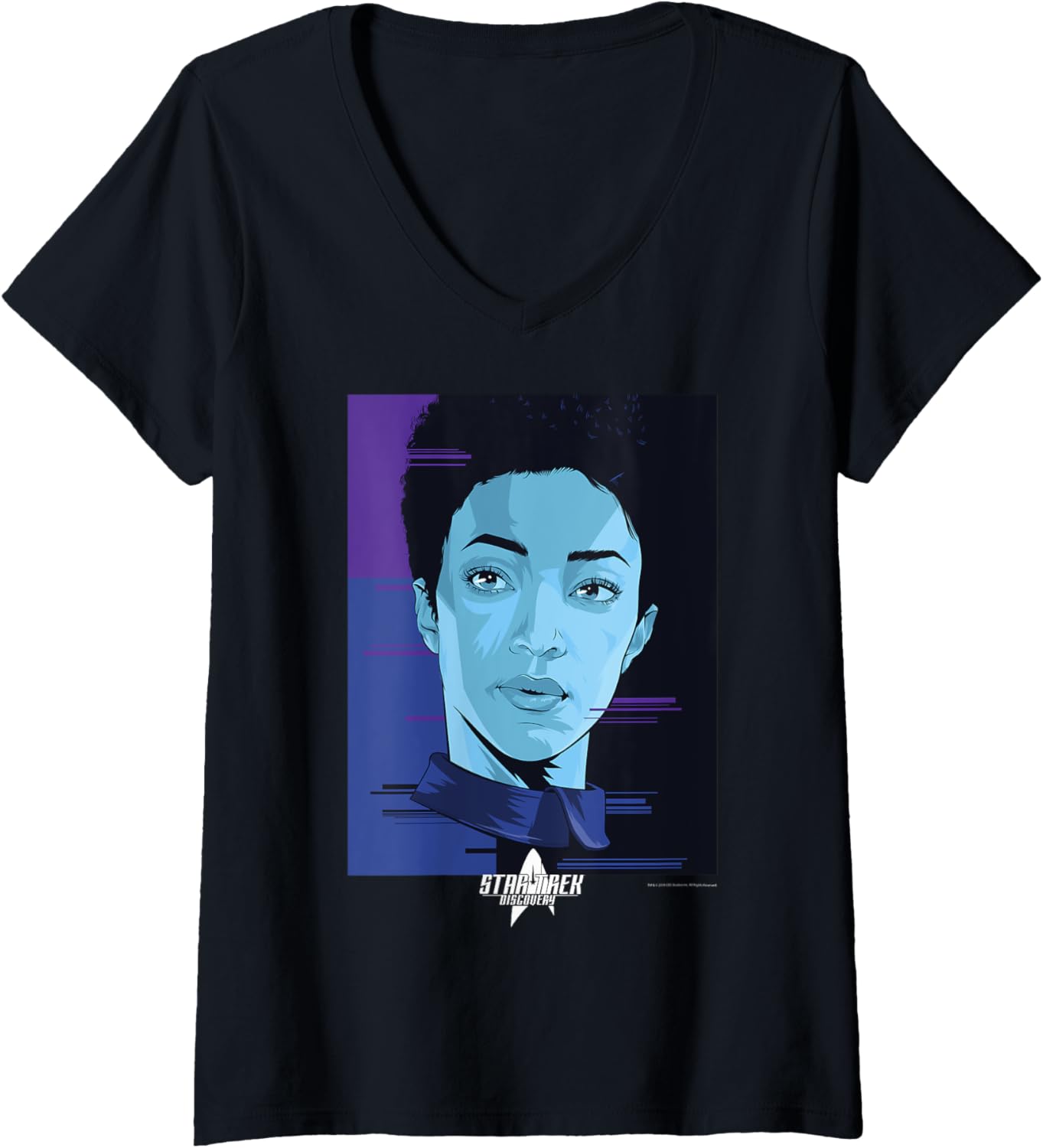 Star Trek Discovery Michael Color Block V-Neck