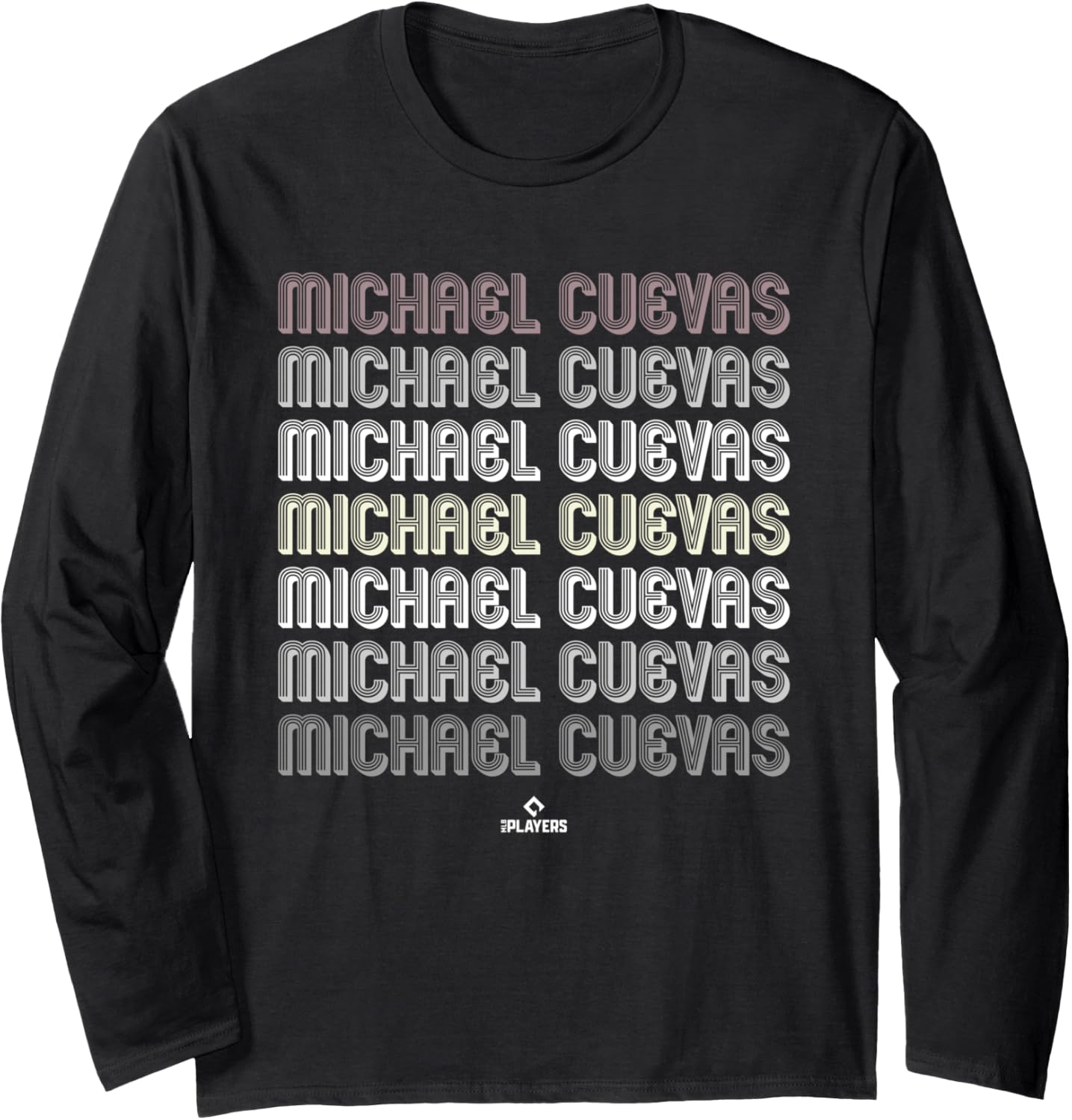 Retro Repeat Michael Cuevas Prospect Baseball Fan Gear Long Sleeve