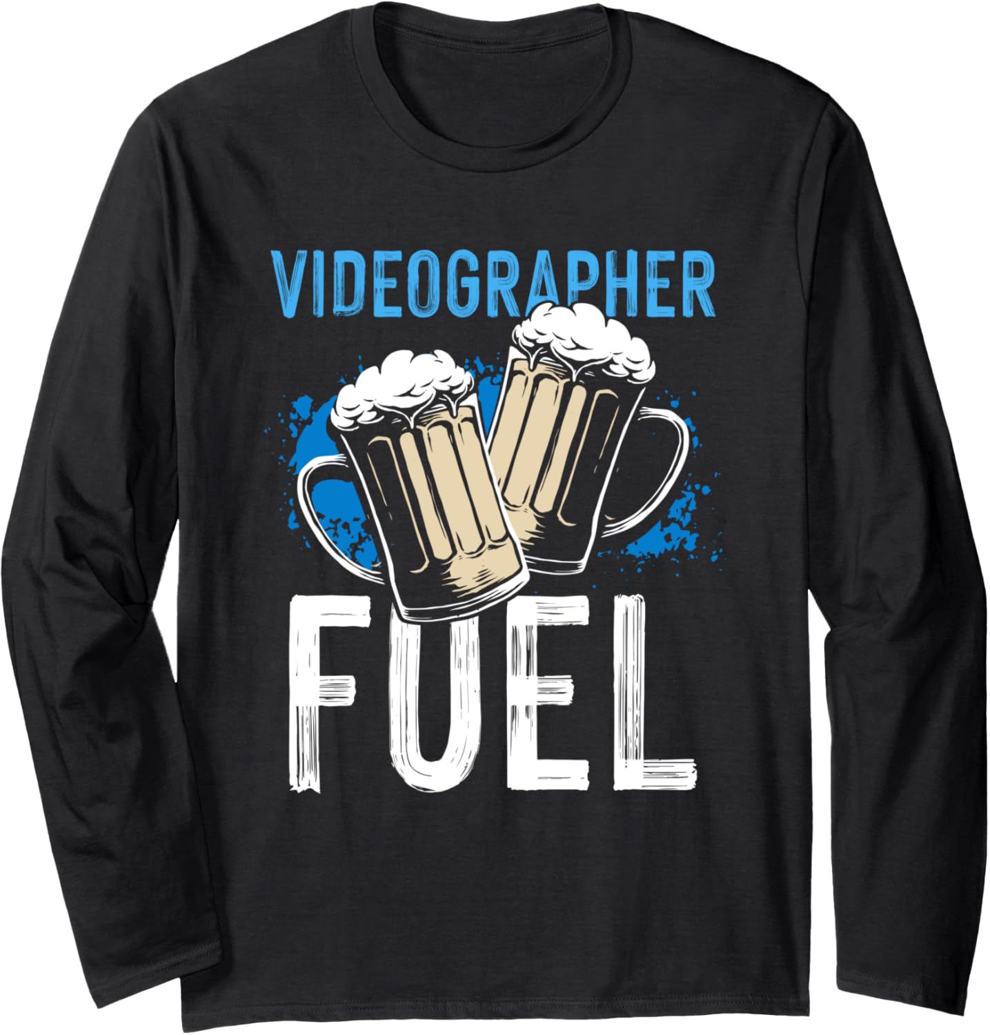 Videographer Beer Videography Filmmaker Long Sleeve