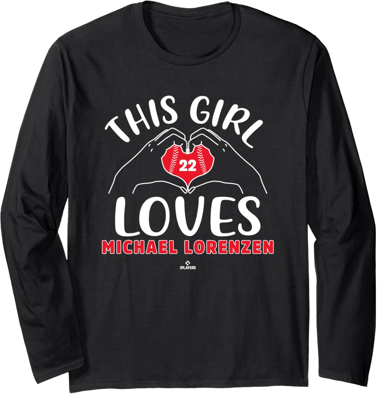 This Girl Loves Michael Lorenzen Philadelphia MLBPA Long Sleeve