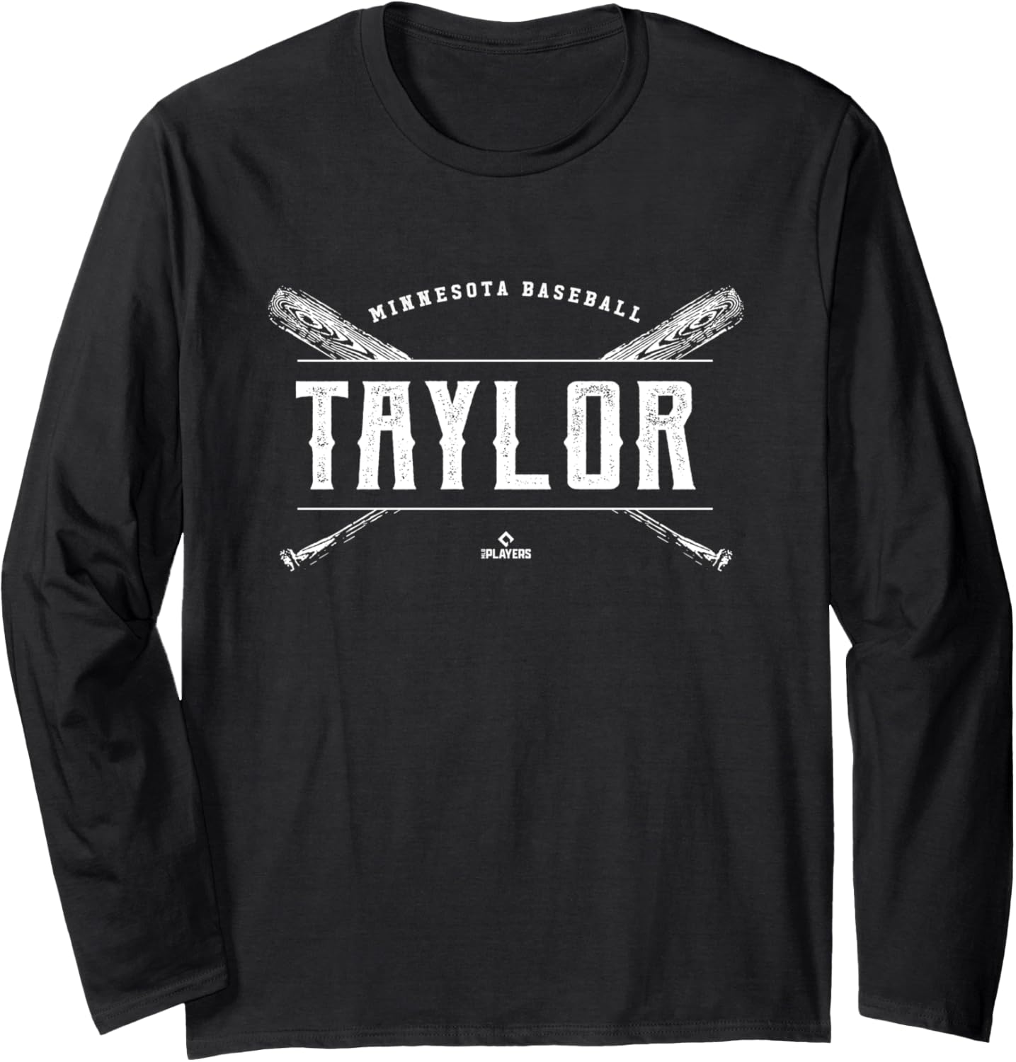 Vintage Baseball Bat Gameday Michael A Taylor Minnesota Long Sleeve