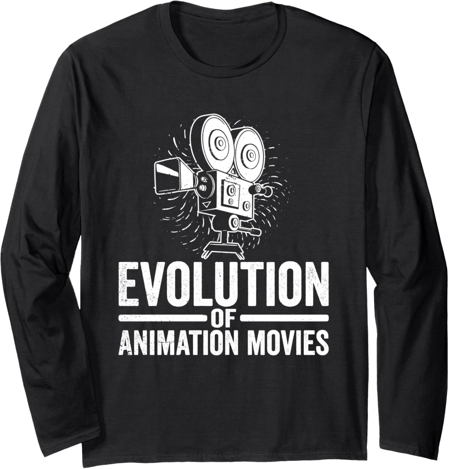 Evolution of Animation Filmmaker Long Sleeve