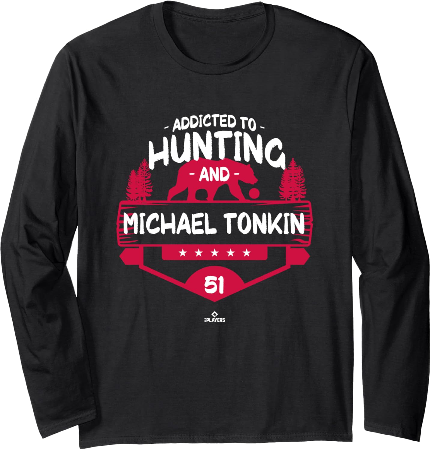 Bear Hunting and Michael Tonkin Atlanta MLBPA Long Sleeve