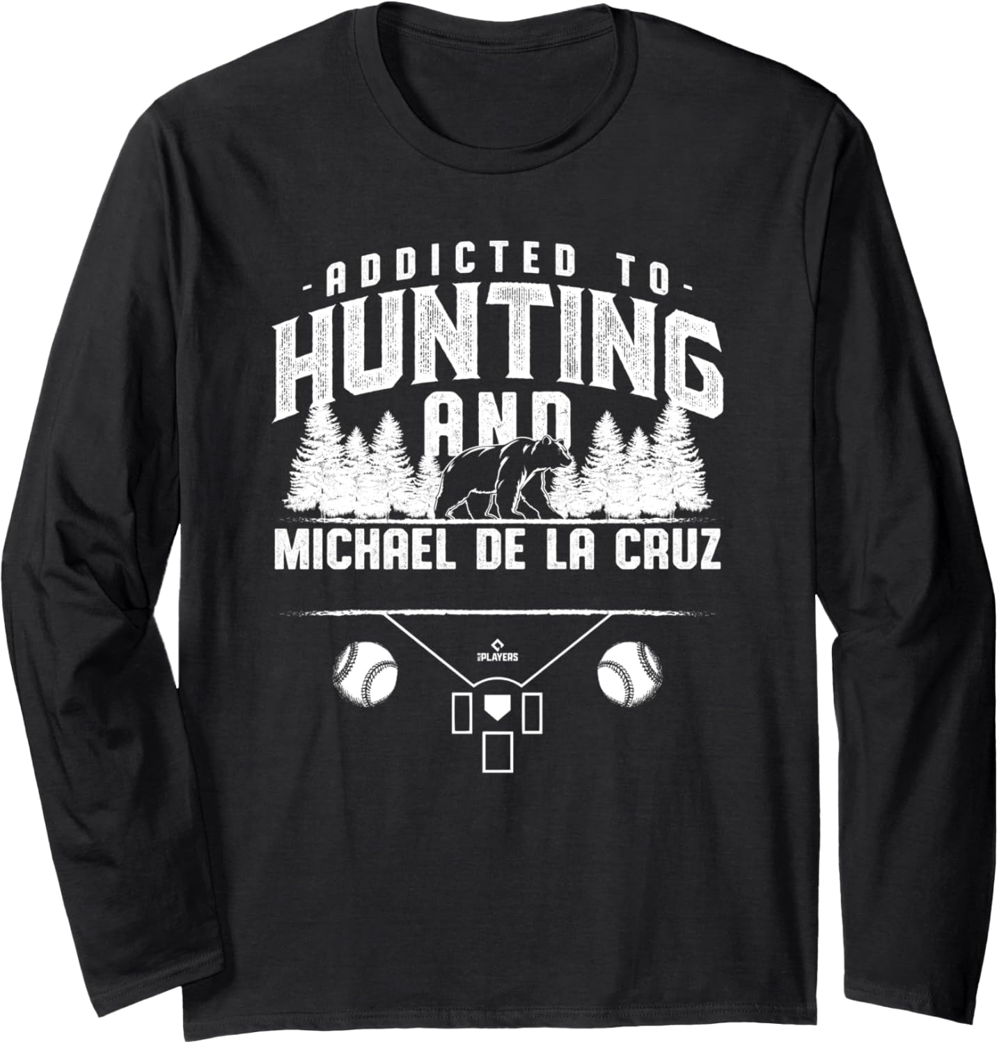 Bear Hunting and Michael De La Cruz Prospect Baseball Fan Long Sleeve