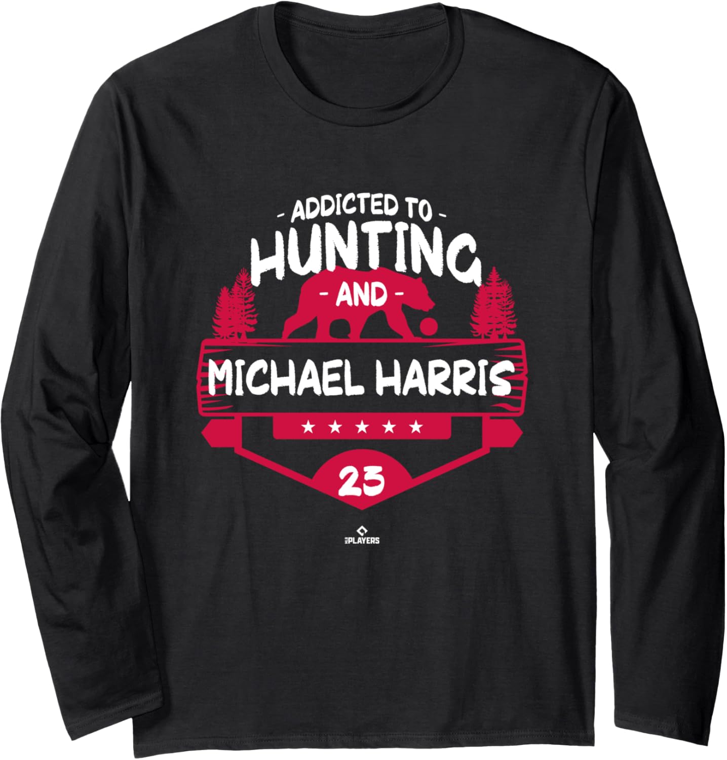 Bear Hunting and Michael Harris Atlanta MLBPA Long Sleeve