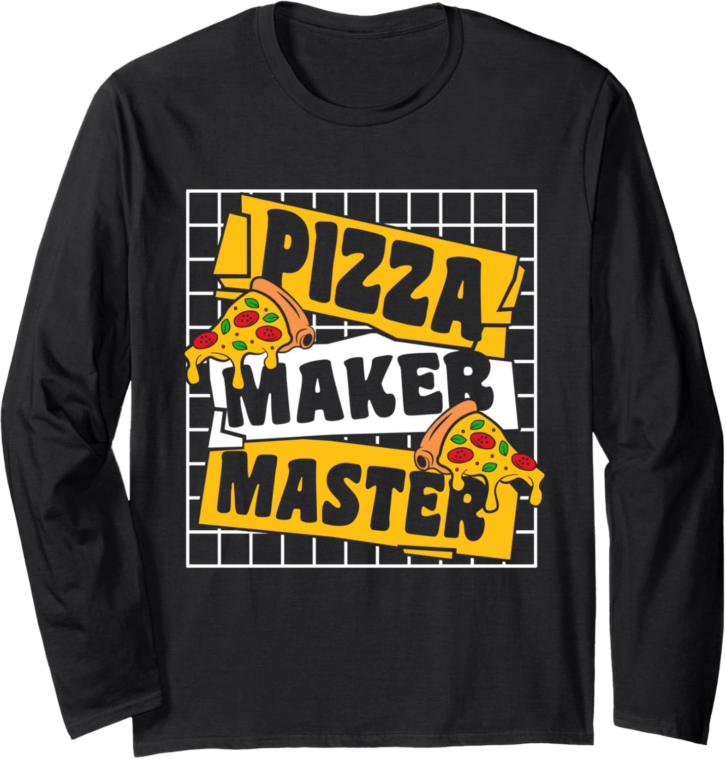 Pizza Maker Master Pizzaiolo Pizzeria Chef Baker Pizza Maker Long Sleeve