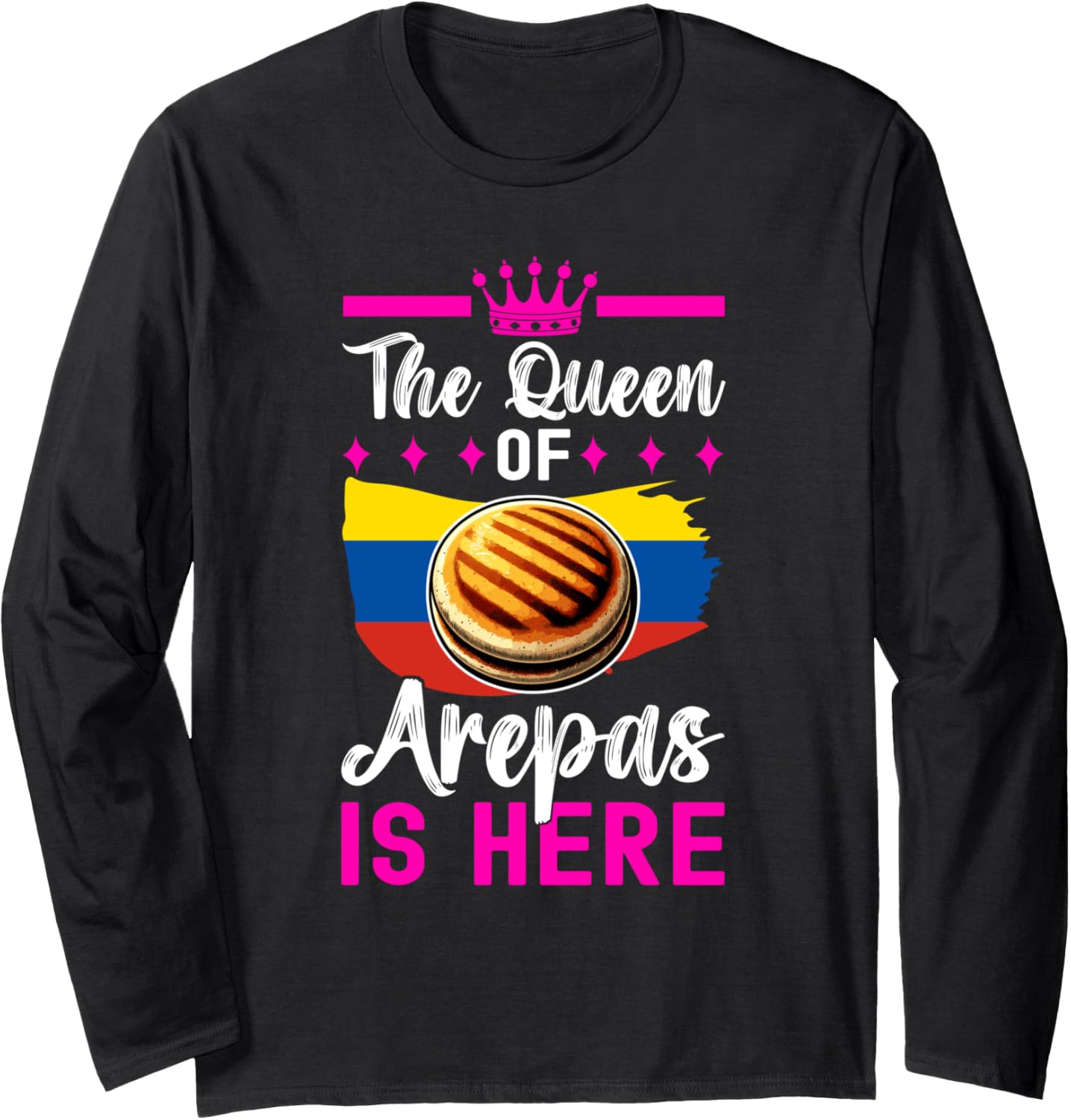 Arepa Maker Latin Venezuela Food Long Sleeve
