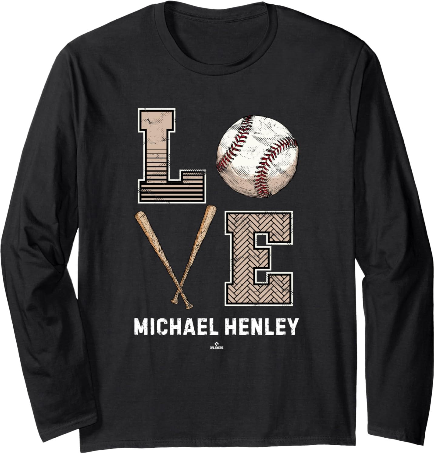 Baseball Love Michael Henley Prospect Baseball Fan Gear Long Sleeve