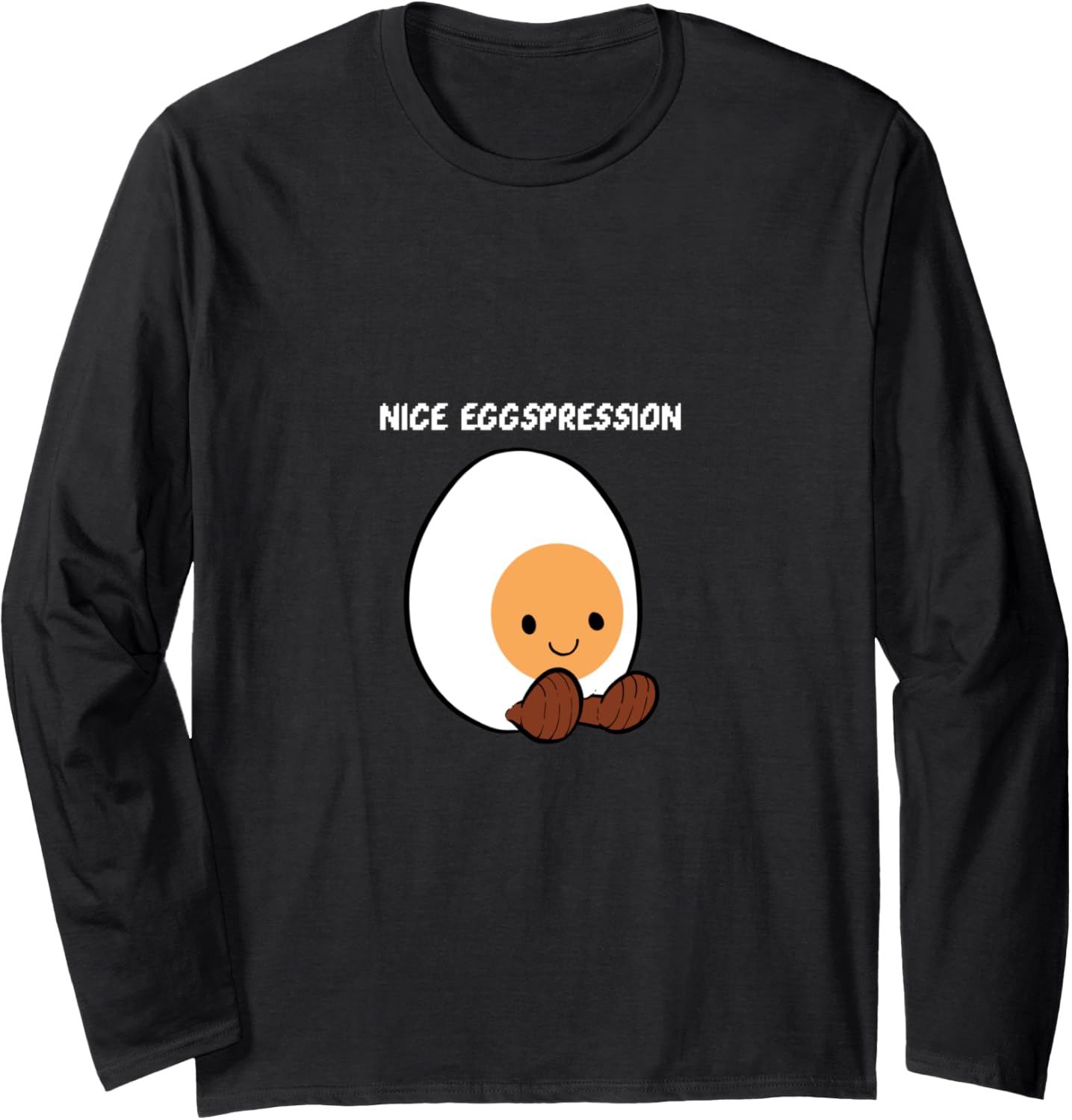Egg Cute Pun Maker Long Sleeve