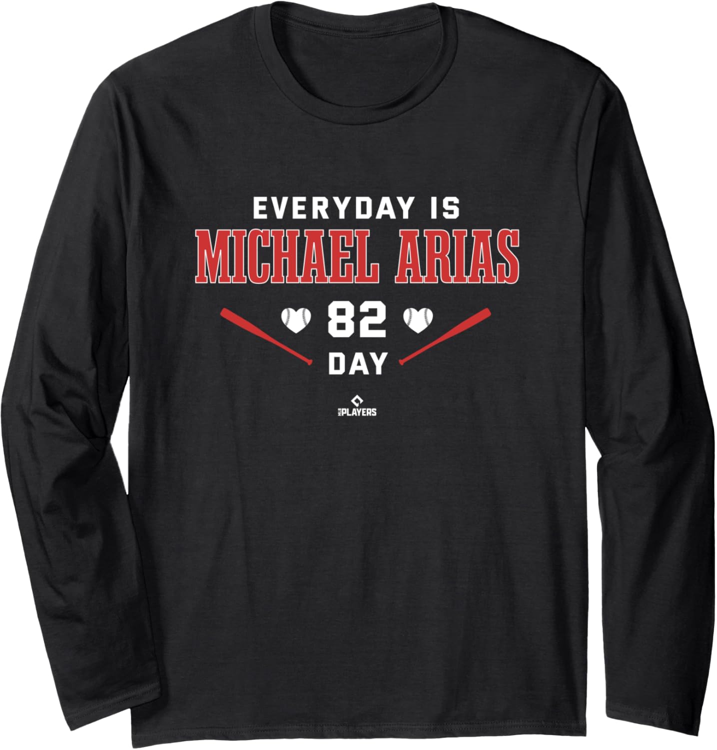 Everyday Is Michael Arias Chicago Baseball MLBPA Long Sleeve