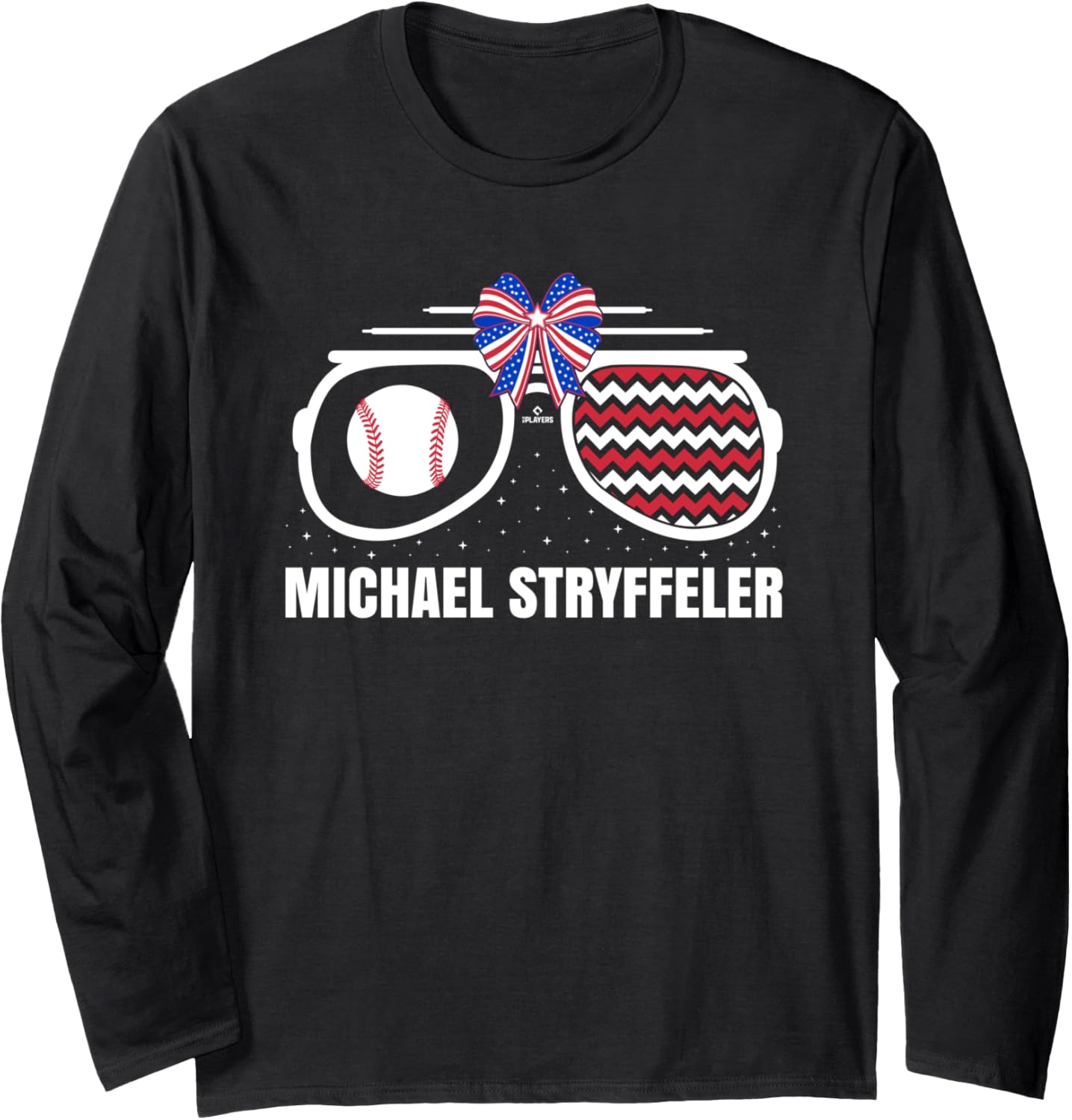 American Glasses Michael Stryffeler Prospect Baseball Fan Long Sleeve