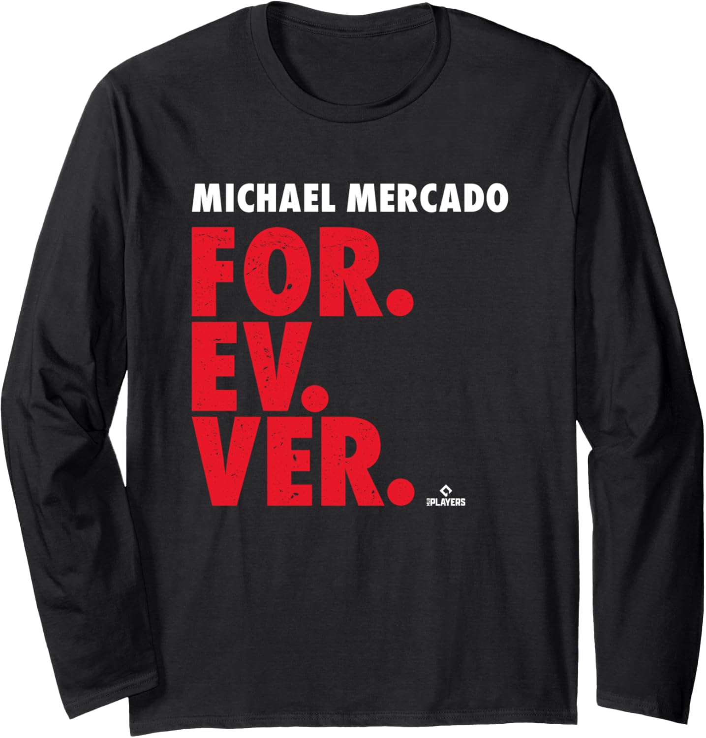 Forever Baseball Michael Mercado Philadelphia Baseball MLBPA Long Sleeve