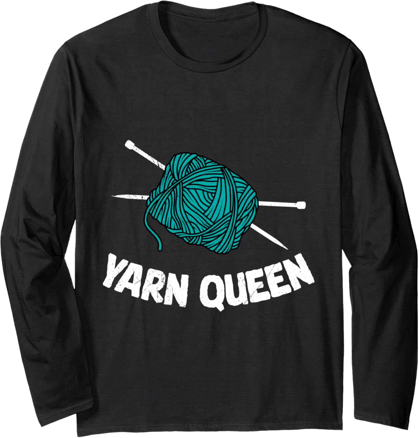 Yarn Collection YARN QUEEN Funny Yarn Collector Long Sleeve