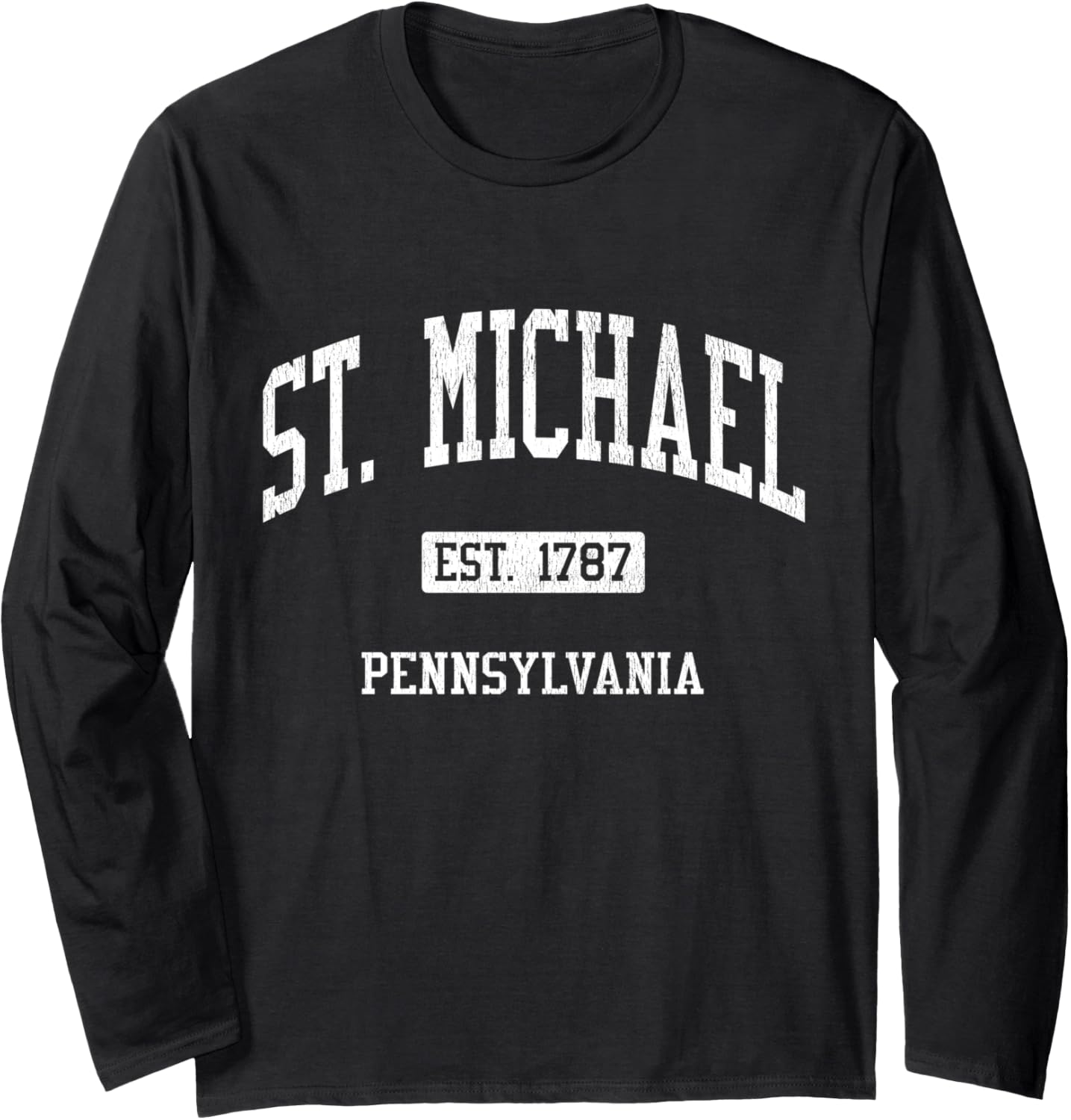St. Michael Pennsylvania PA JS04 Vintage Athletic Sports Long Sleeve