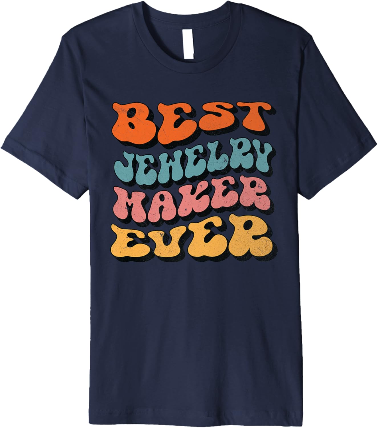 Best Jewelry Maker Ever, Retro Groovy Jewelry Maker Squad Premium