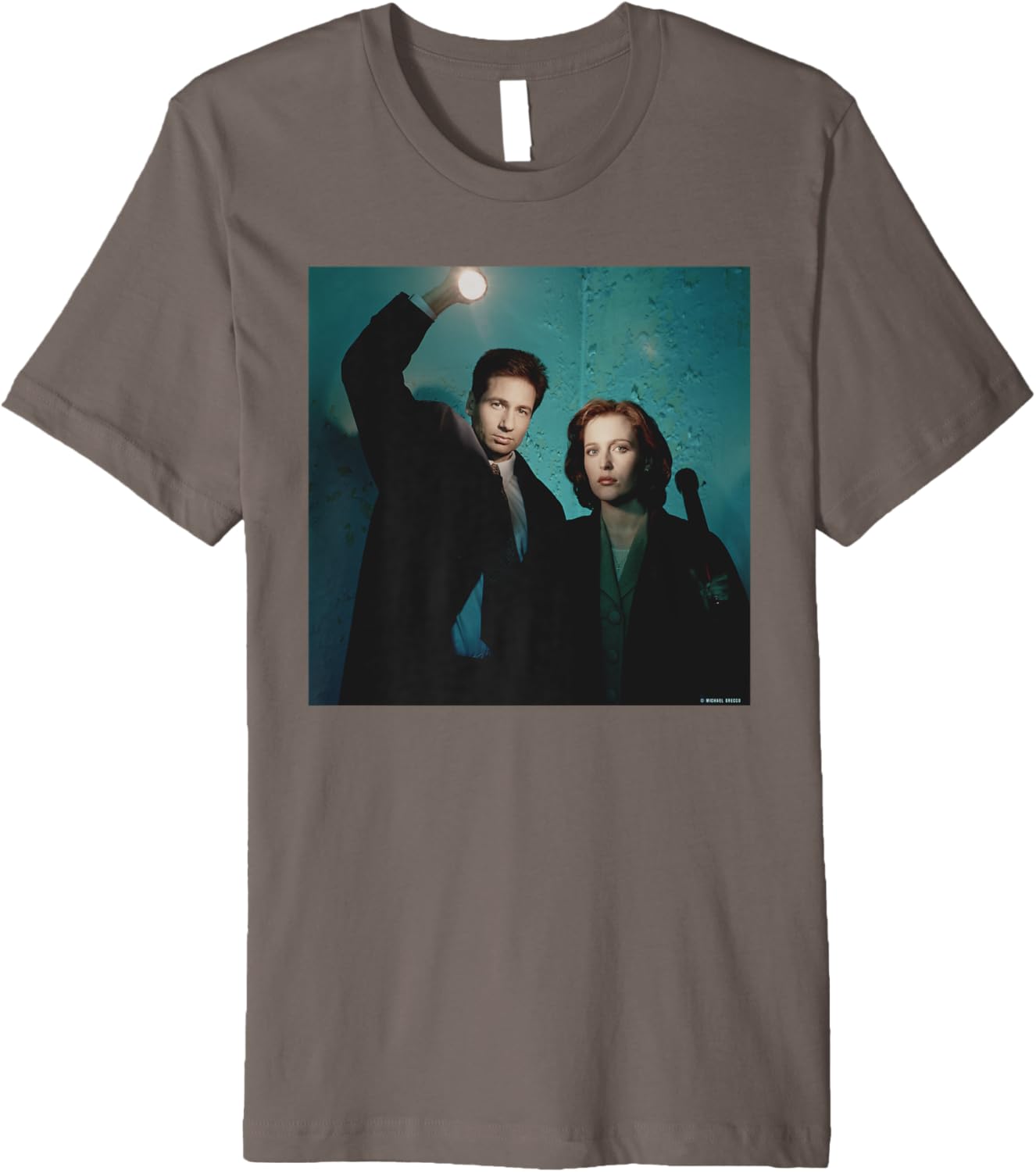 The X-Files David Duchovny Gillian Anderson Michael Grecco Premium