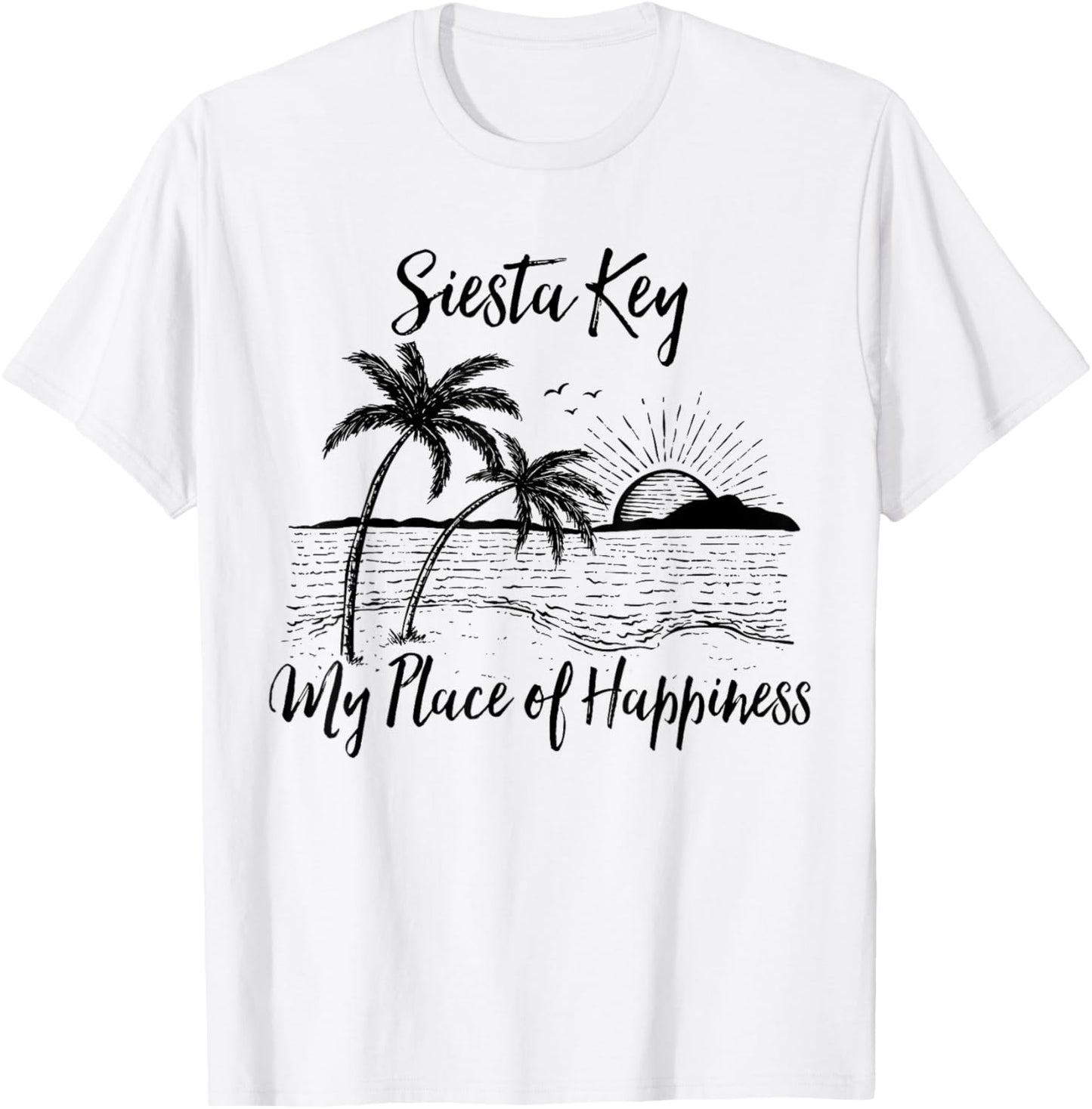 Florida Beach My Place Of Happiness - Siesta Key